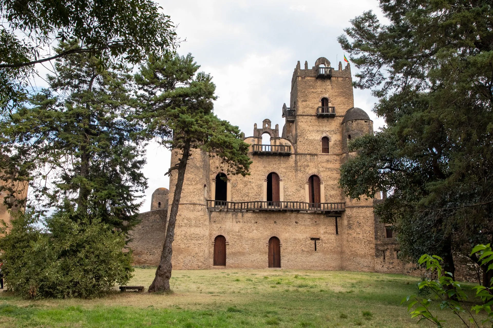Fasilides Castle in Gondar - Day 4 of Ethiopia Family Tour