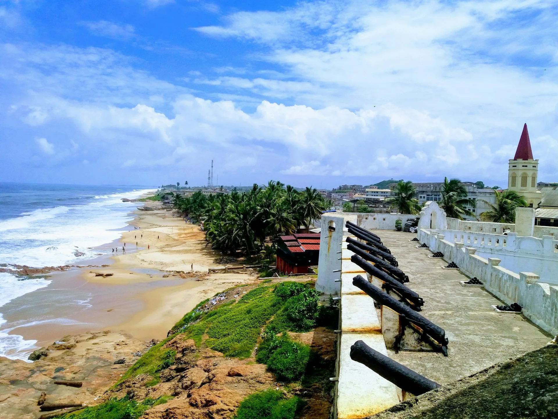 Journey to the Coast - Cape Coast Castle exploration on Day 3 of Ghana Family Tour Package