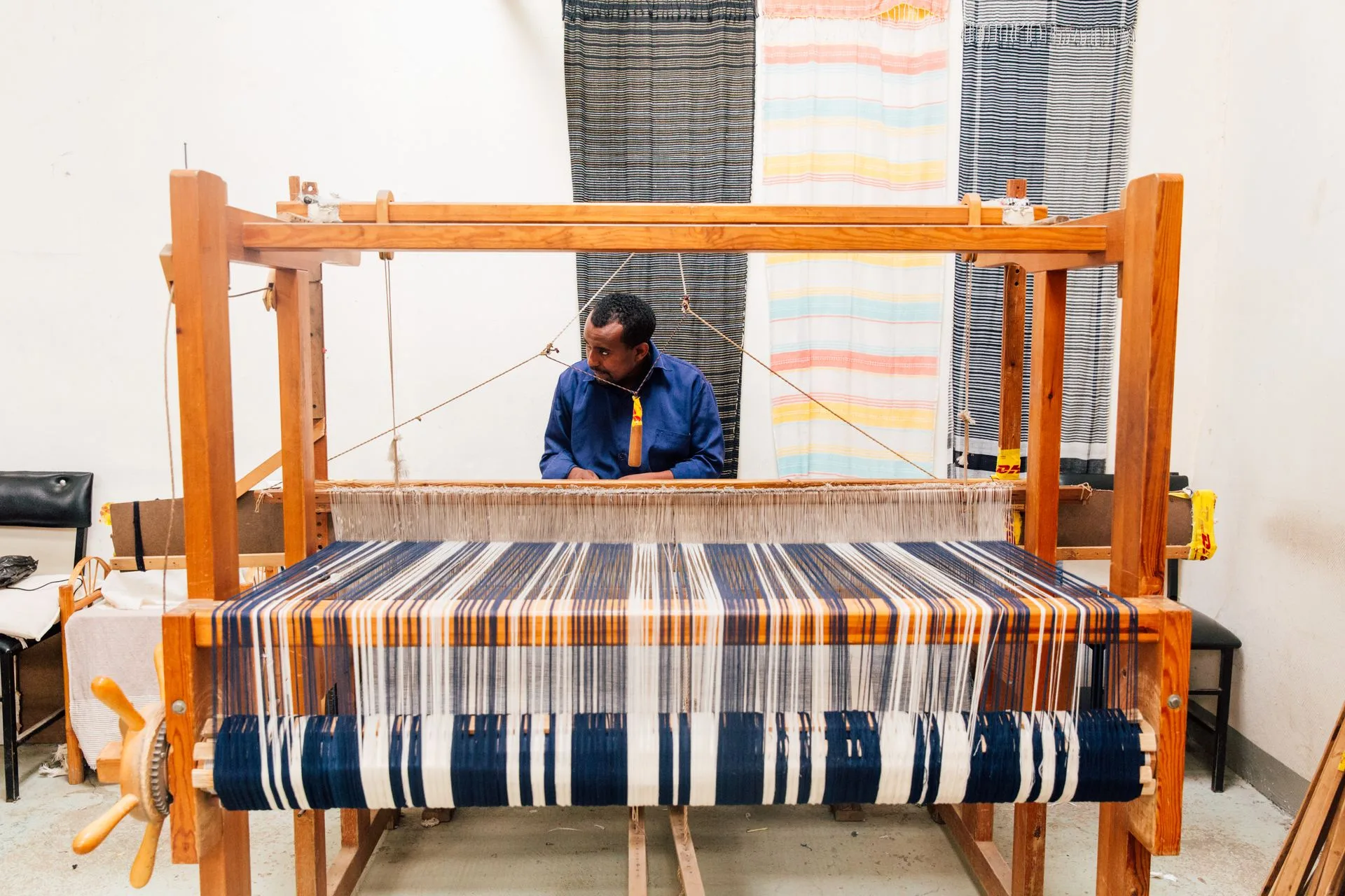 Kente Weaving & Kejetia Market Experience on Day 6 of Ghana Family Tour
