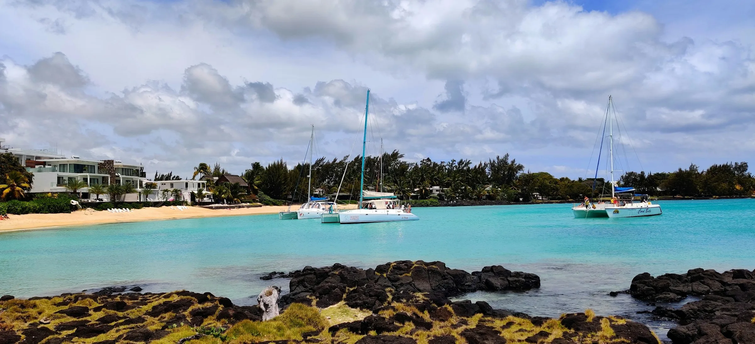 Beach leisure day relaxation and water activities - Day 6 of Mauritius Family Tour