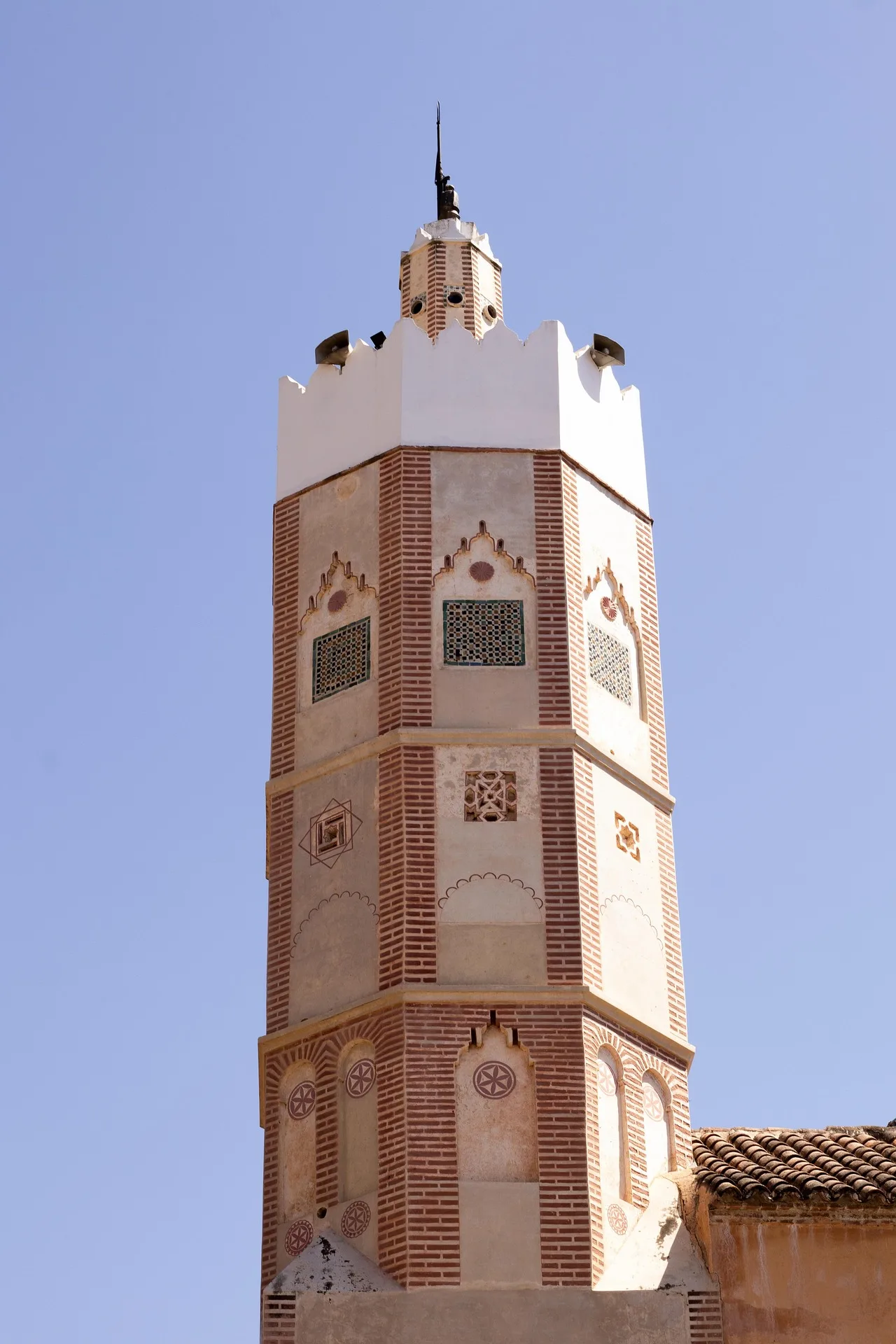 Panoramic views from Spanish Mosque in Chefchaouen on Day 4 of Morocco Family Tour