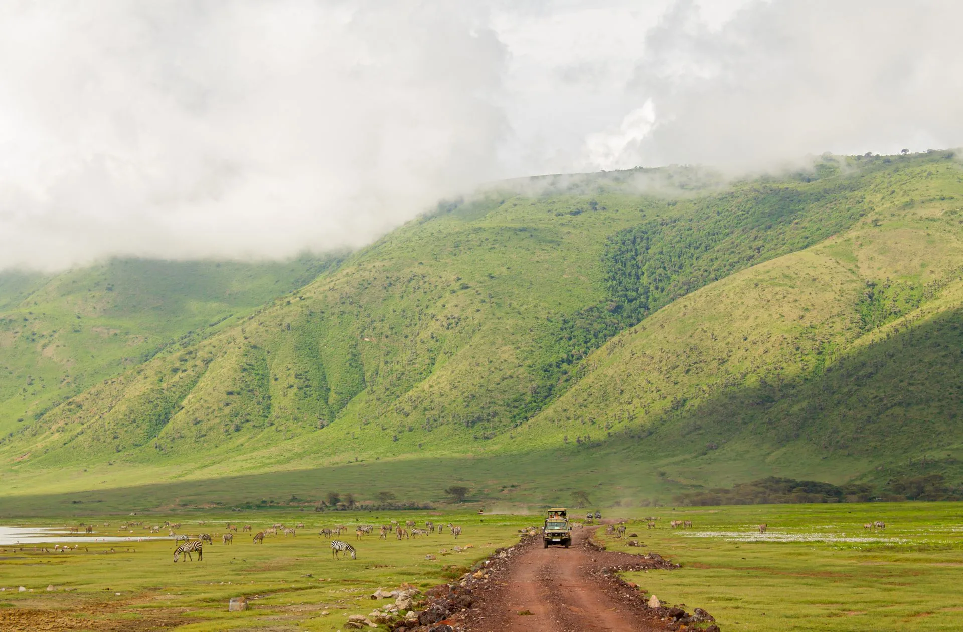 Ngorongoro Crater Safari - Day 6 of Tanzania Family Tour