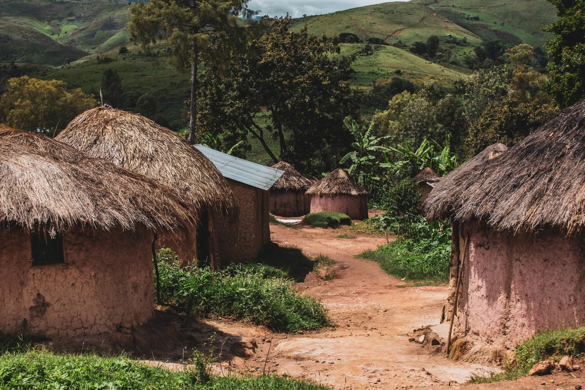 Traditional Zimbabwean village cultural experience with music and crafts on Day 6 of Zimbabwe Family Tour Package