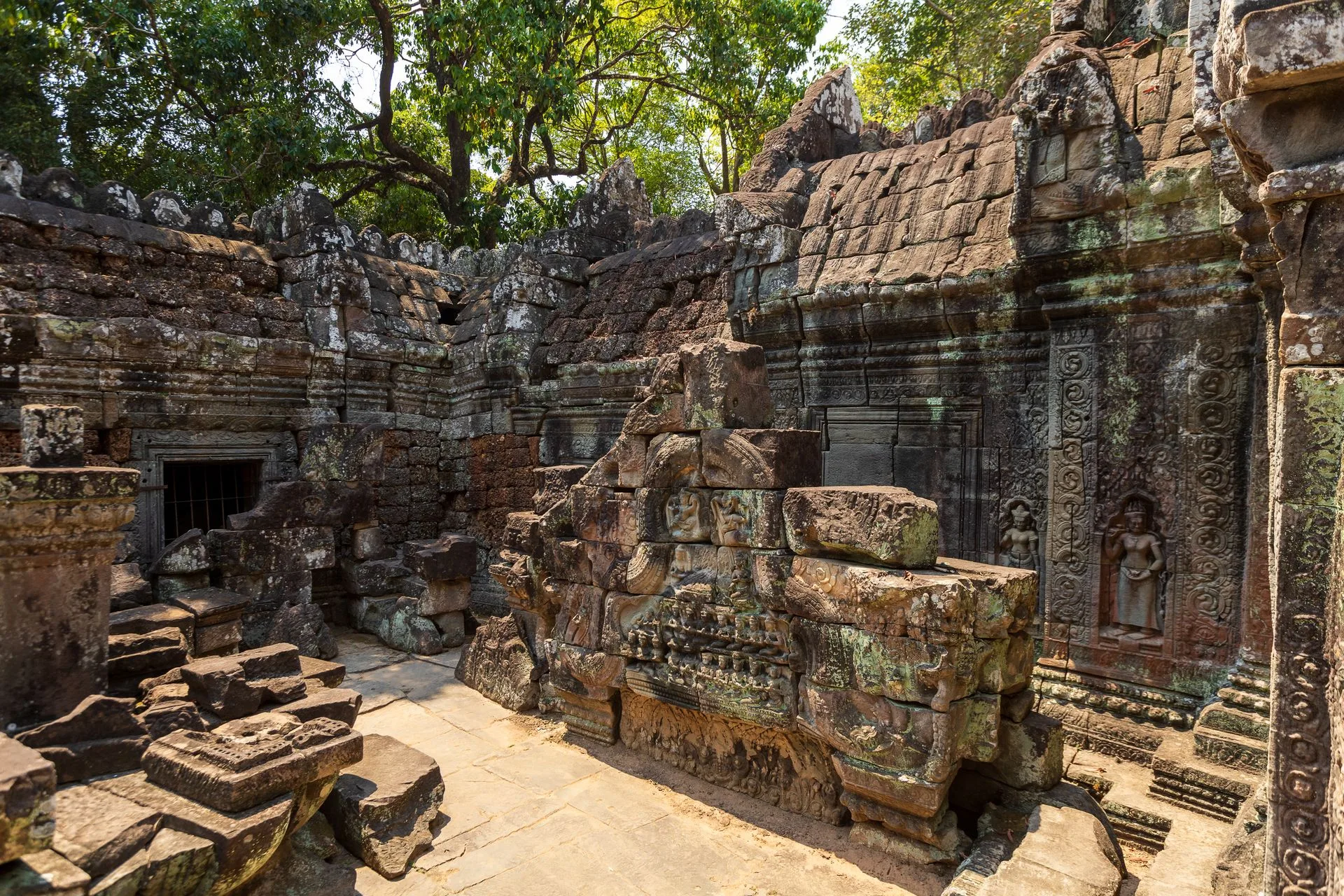 Beng Mealea temple - Day 6 of Cambodia Family Tour Package