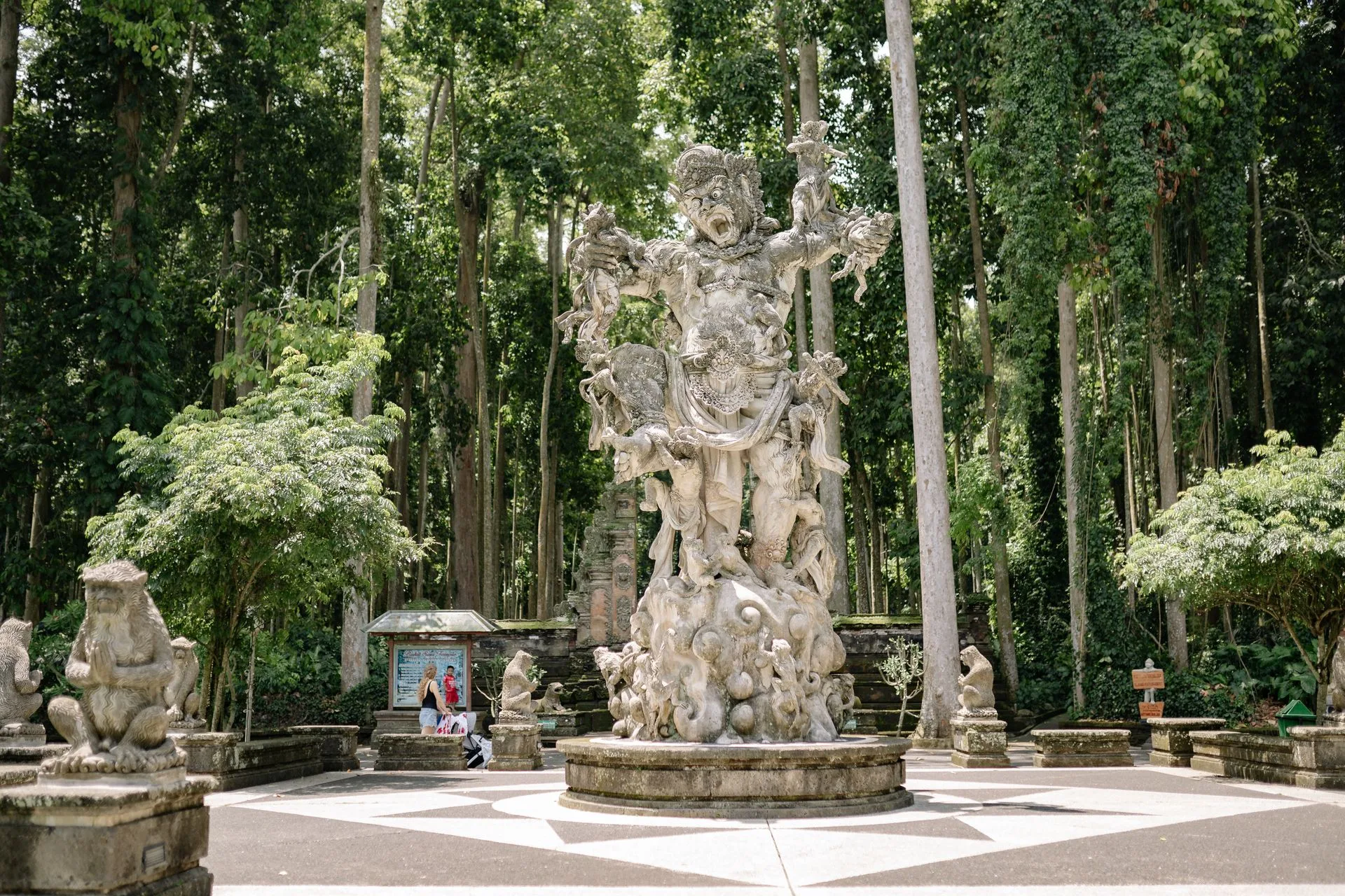 Ubud Monkey Forest - Day 2 of Indonesia Family Tour