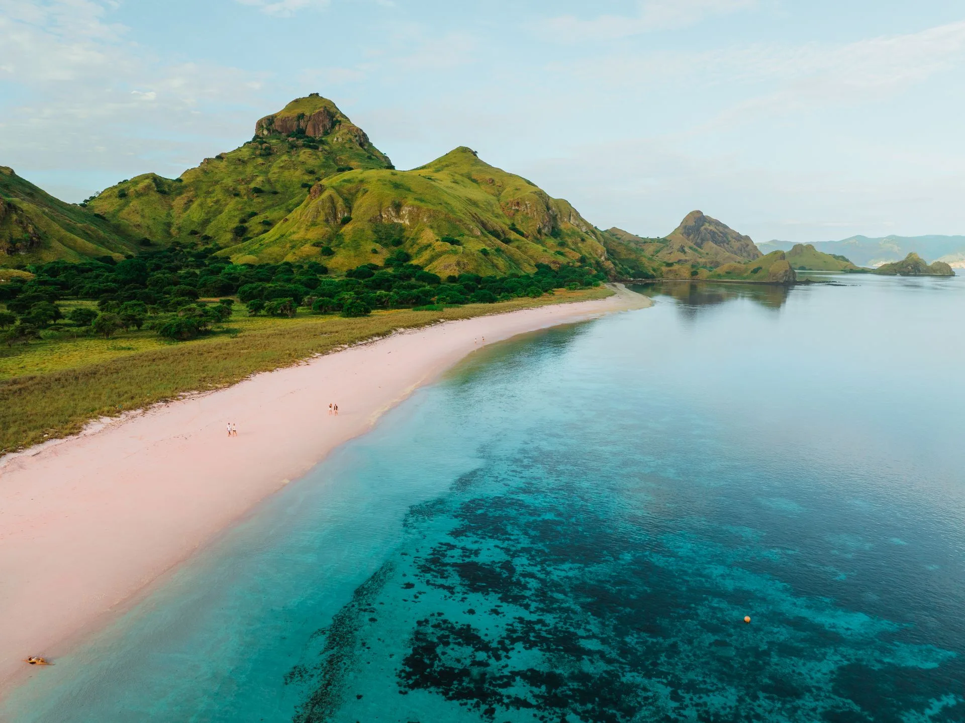 Pink Beach snorkeling - Day 9 of Indonesia Family Tour