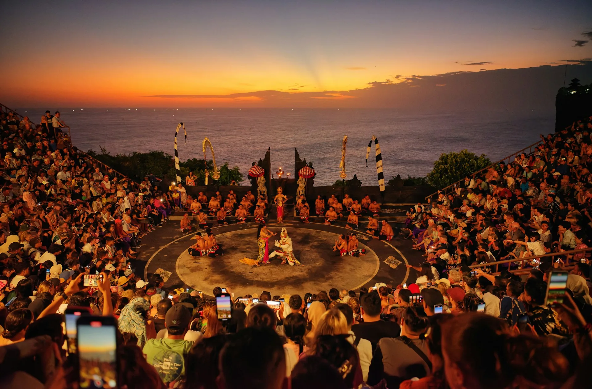 Uluwatu Temple sunset