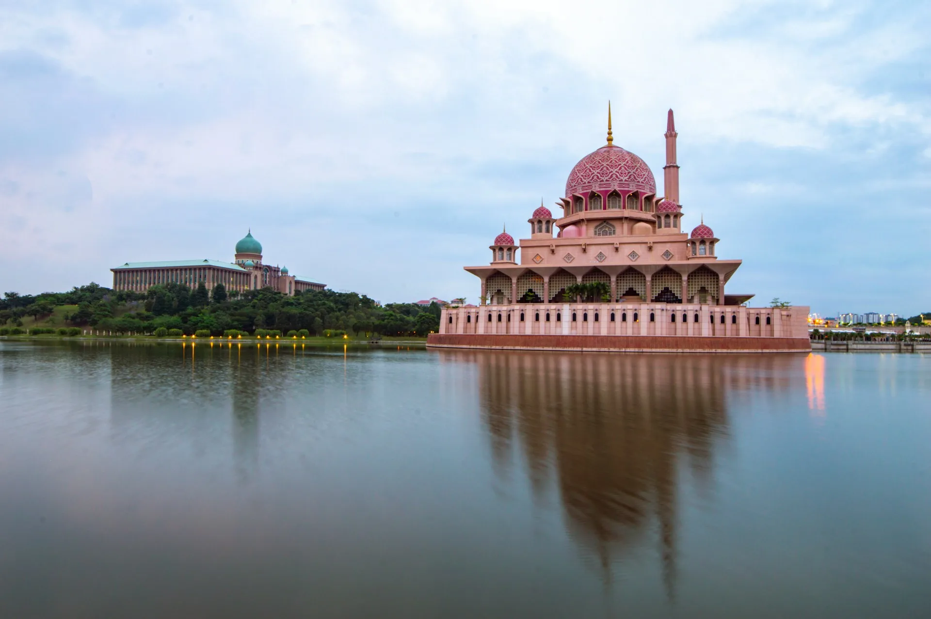 Putrajaya Putra Mosque and cultural experience - Day 4 of Malaysia Family Tour