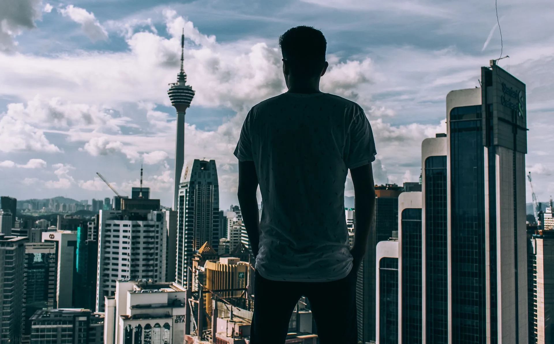 KL Tower observation deck panoramic city photography