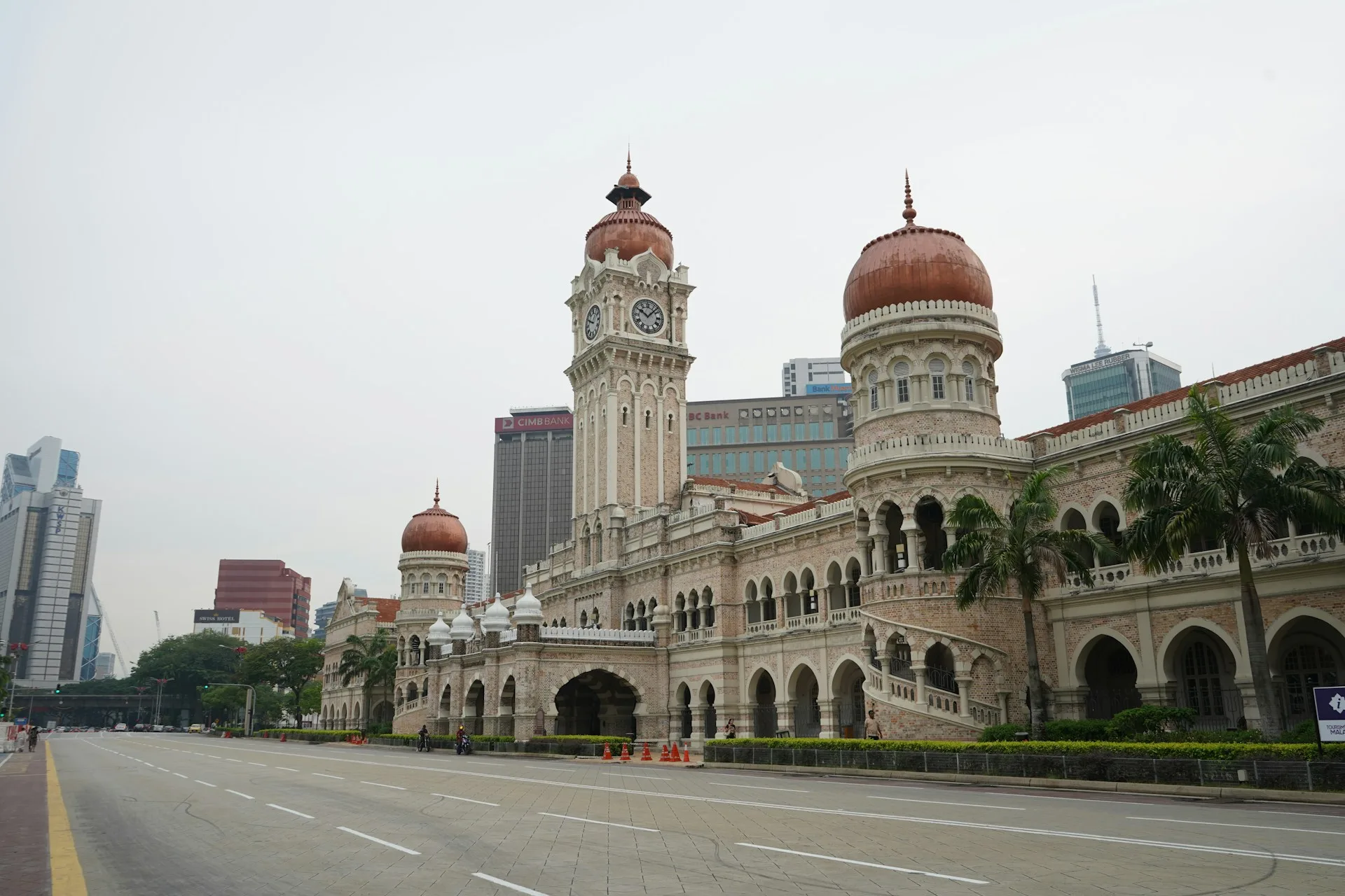 Merdeka Square colonial architecture family photography