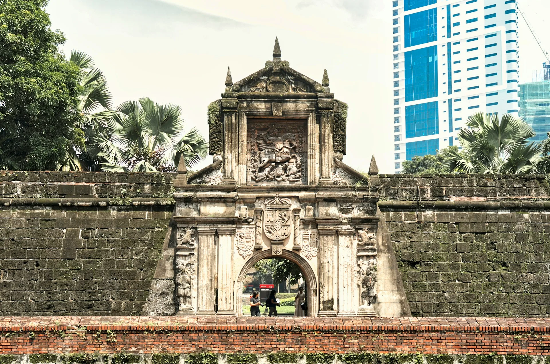 Fort Santiago historic walls