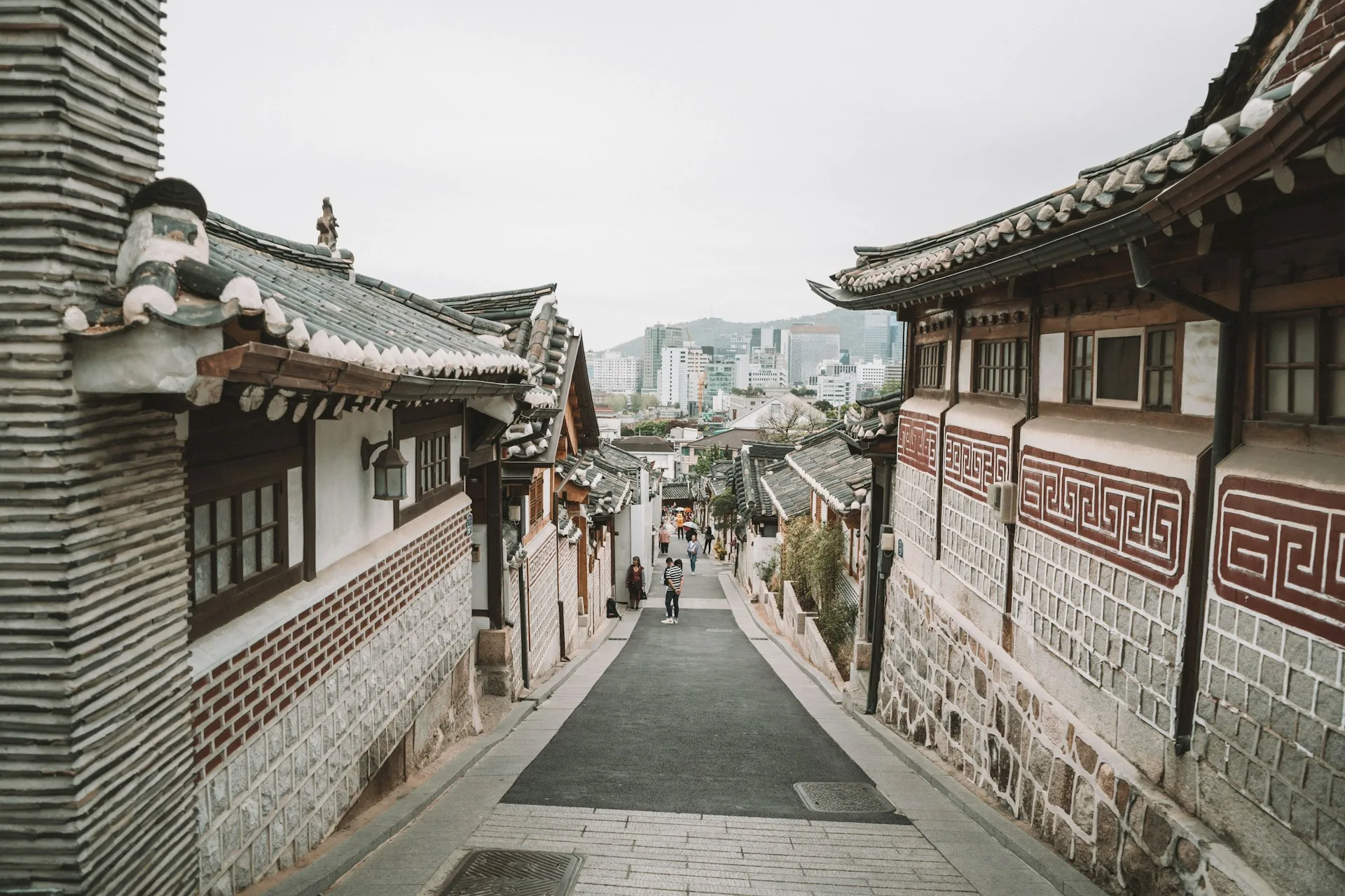 Bukchon traditional Korean houses