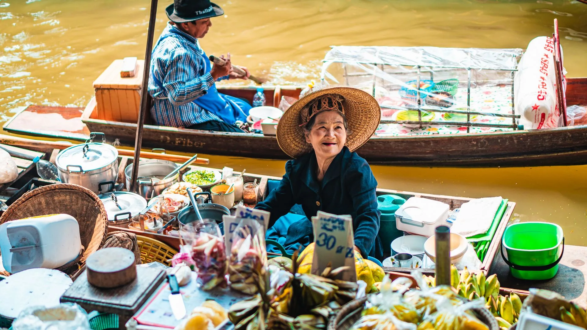 Floating Market and Safari World on Day 3 of Thailand Family Tour
