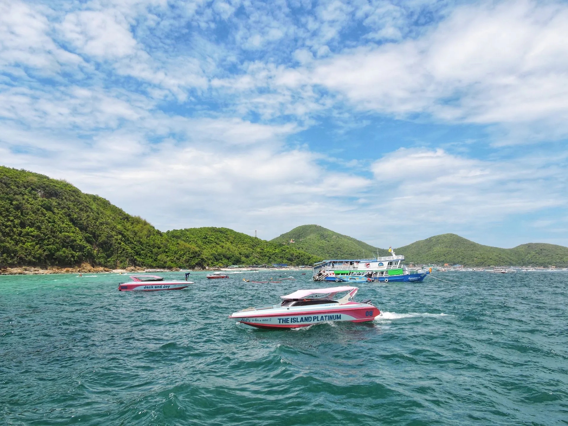 Coral Island Pattaya on Day 5 of Thailand Family Tour