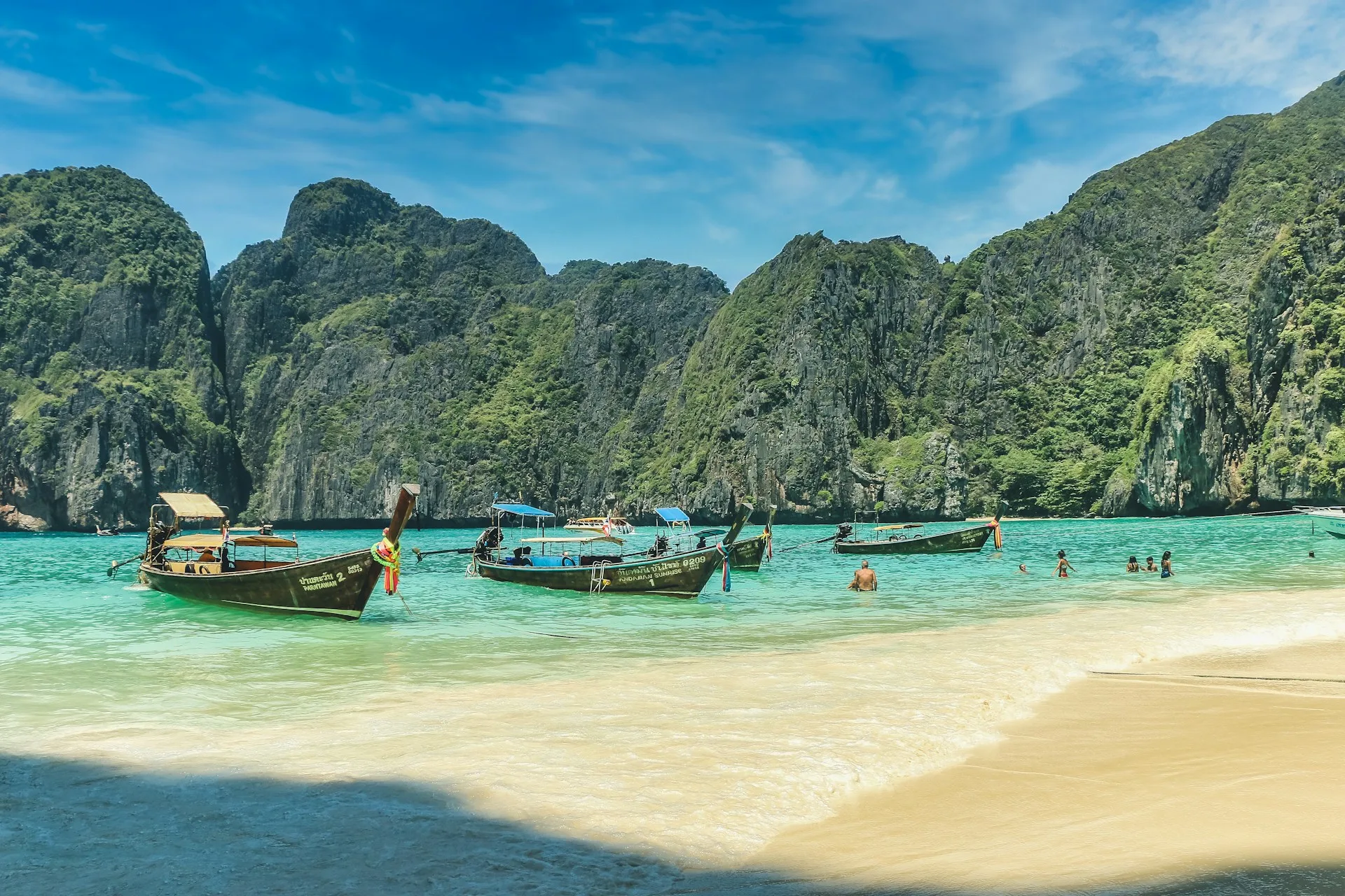 Phi Phi Islands Day Trip on Day 8 of Thailand Family Tour