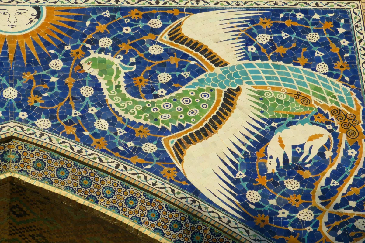 Lyab-i Hauz complex in Bukhara on Day 5 of Uzbekistan Family Tour