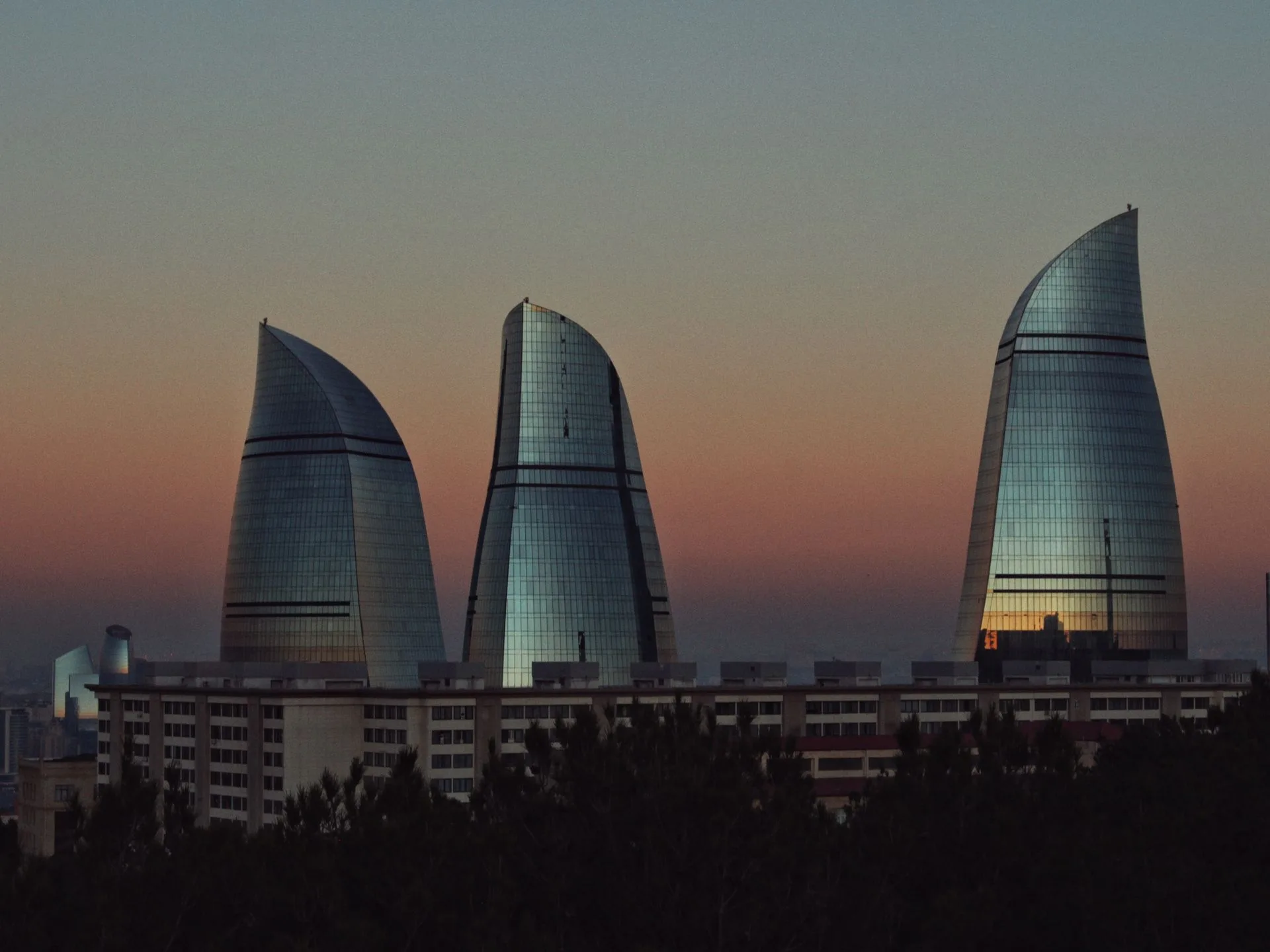 Flame Towers - Day 2 of Azerbaijan Family Tour Package