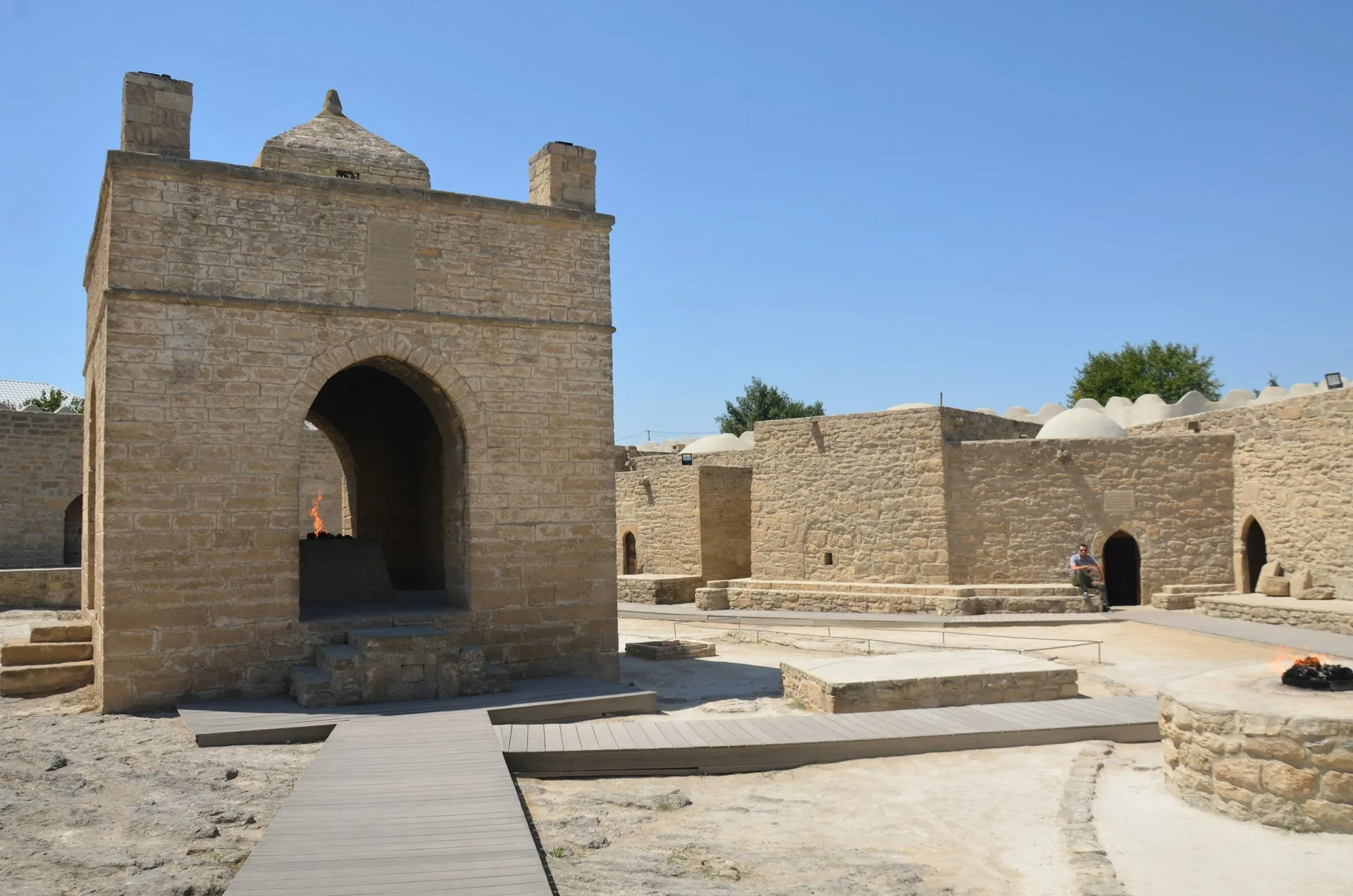Ateshgah Fire Temple - Day 9 of Azerbaijan Family Tour Package