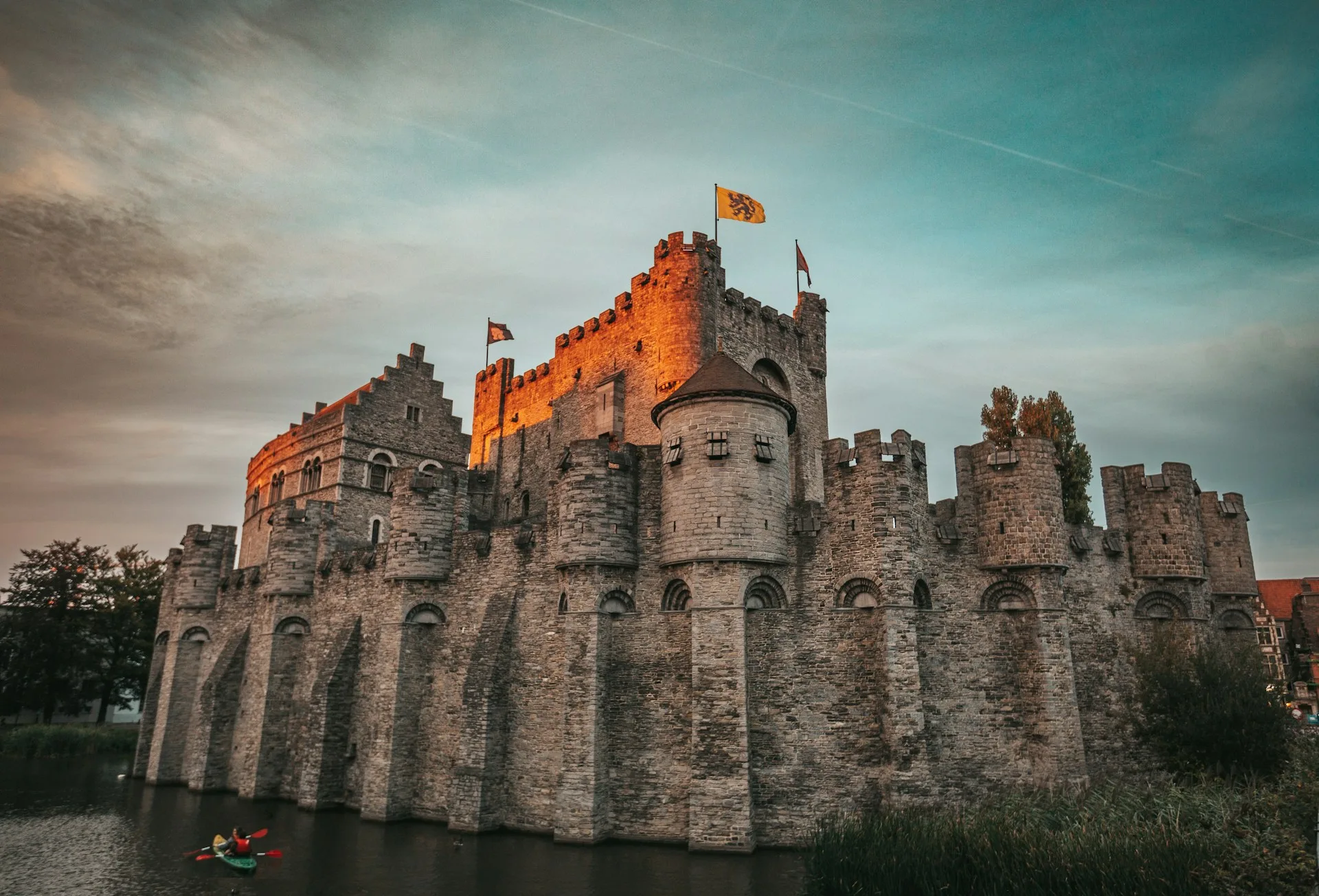 Gravensteen Castle Ghent - Day 5 of Belgium Family Tour
