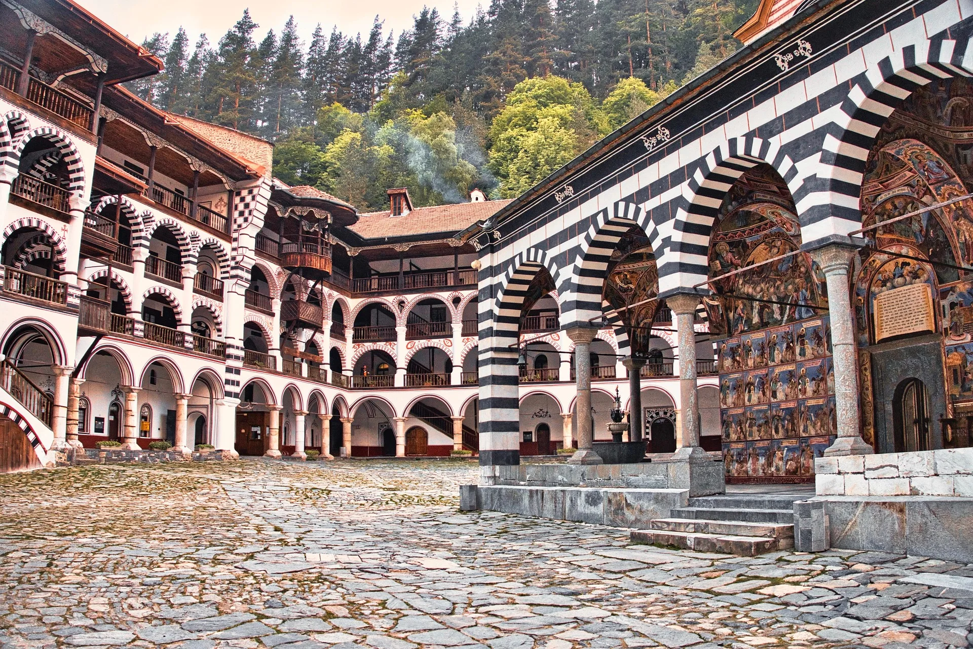 Rila Monastery - Day 3 of Bulgaria Family Tour
