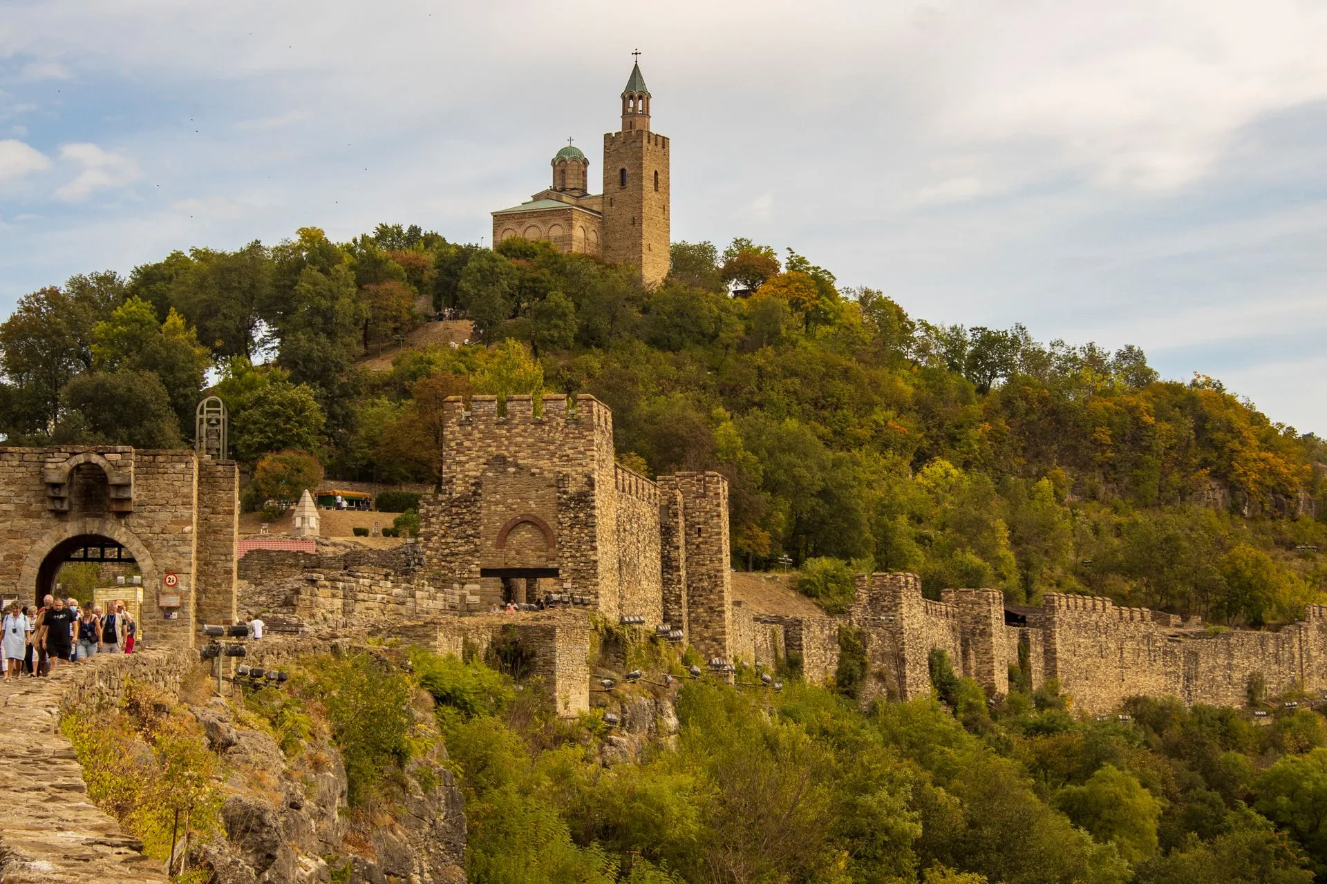 Tsarevets Fortress - Day 6 of Bulgaria Family Tour
