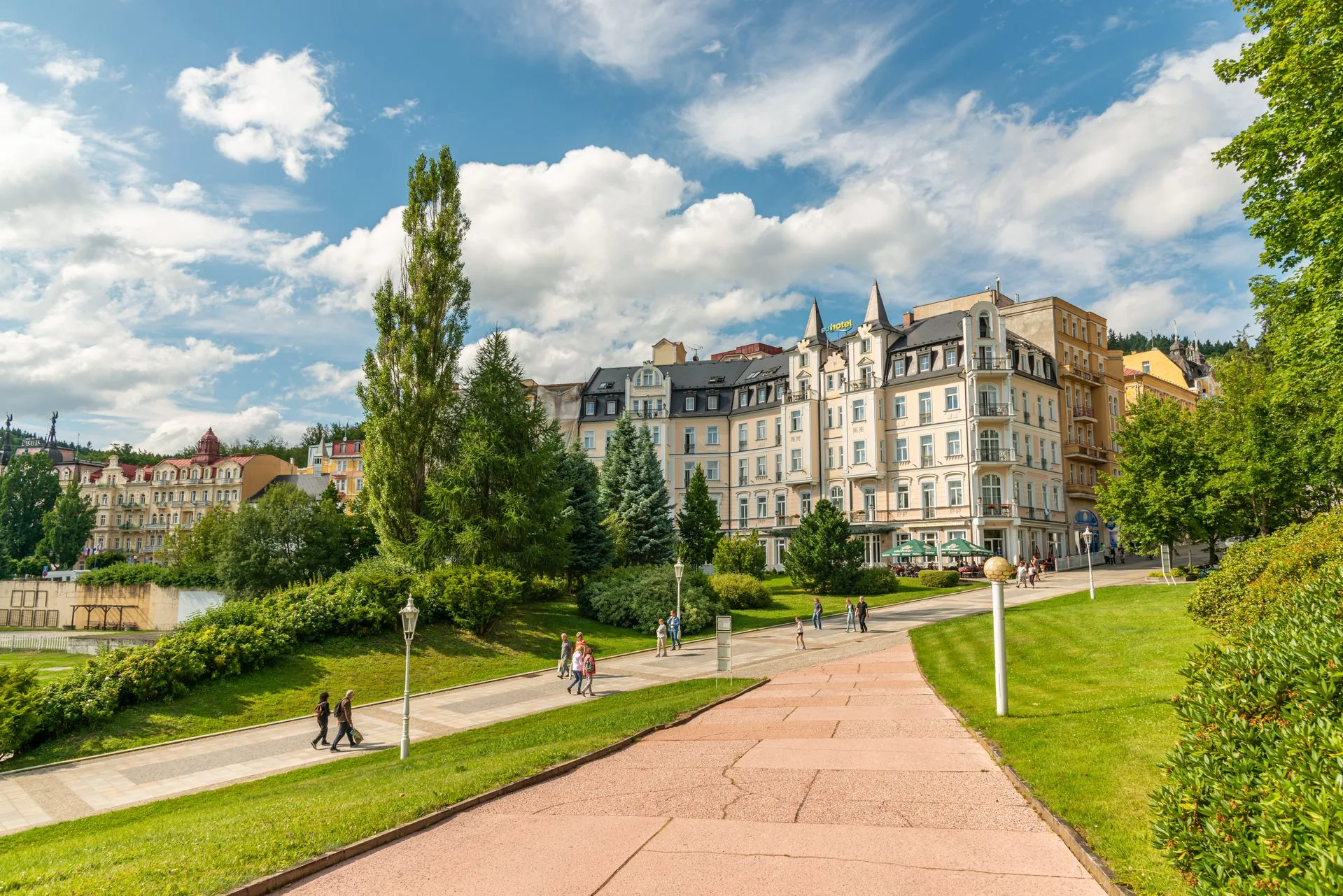 Karlovy Vary springs - Day 5 of Czech Republic Family Tour