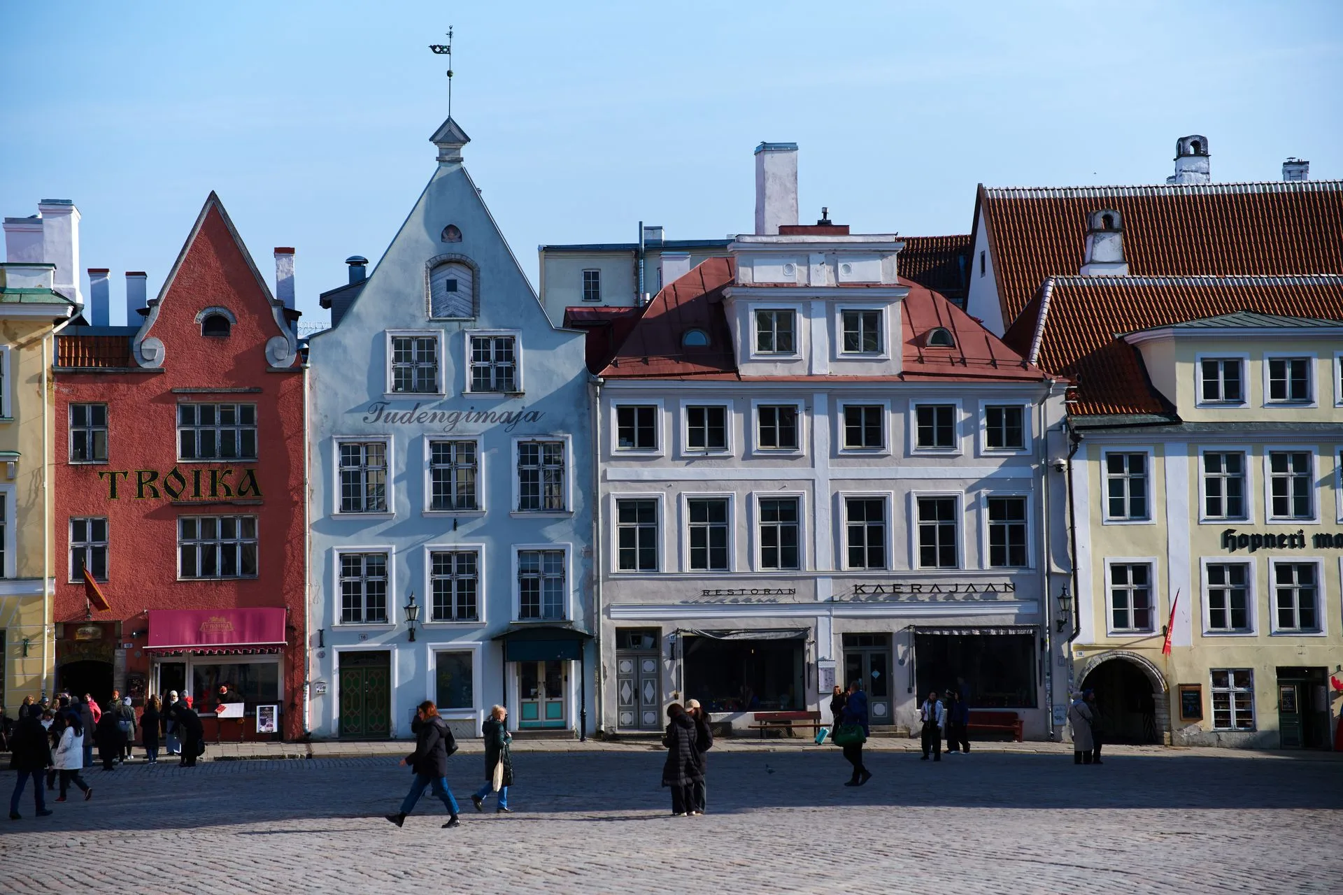 Tallinn Town Hall Square - Day 2 of Estonia Family Tour