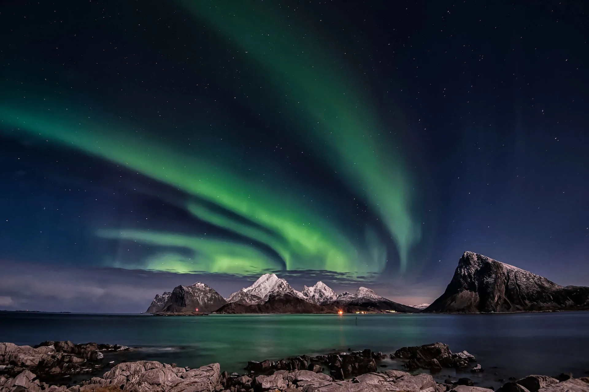 Northern Lights aurora borealis photography in Lapland Finland
