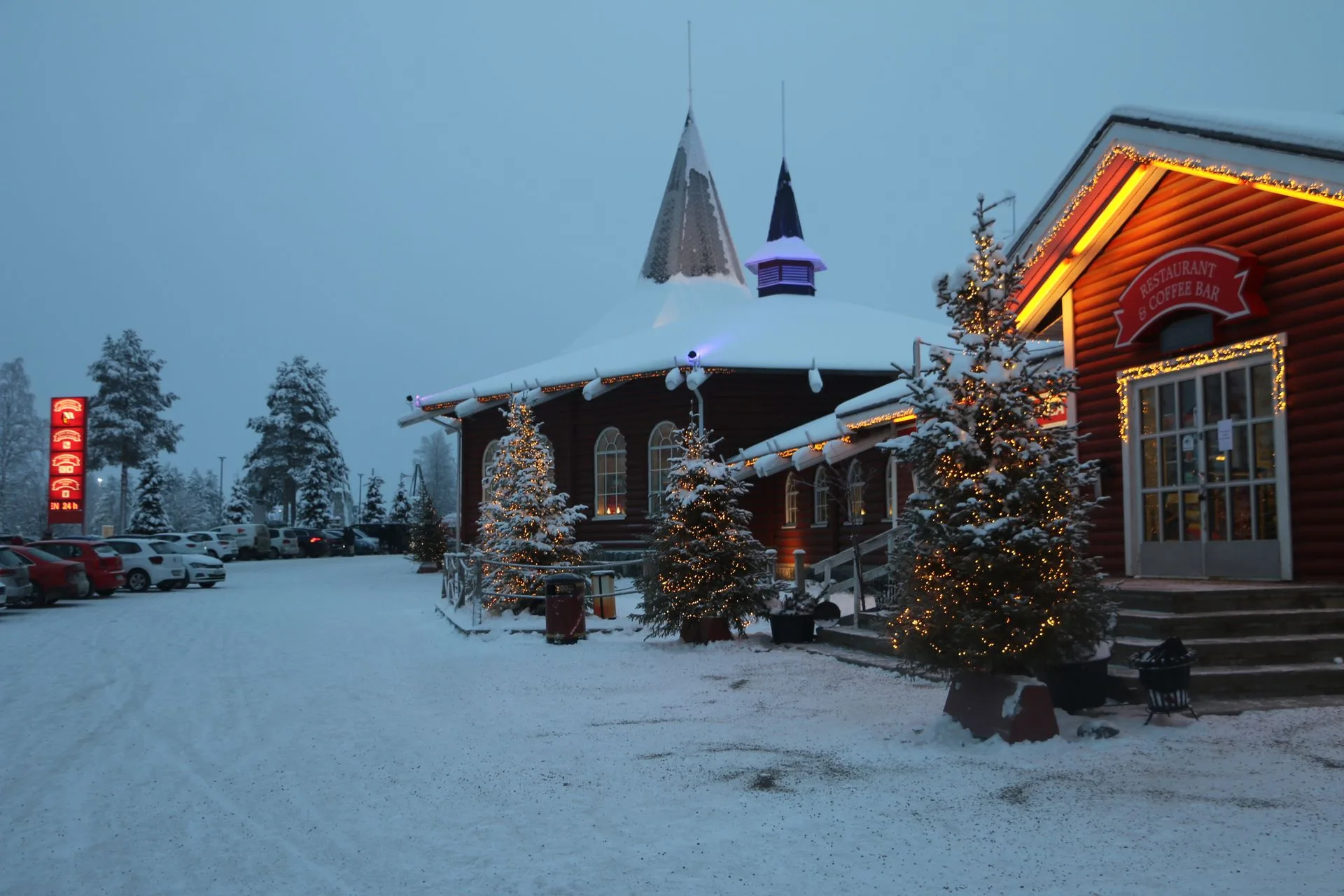 Santa Claus Village Arctic Circle photography spot in Rovaniemi Finland