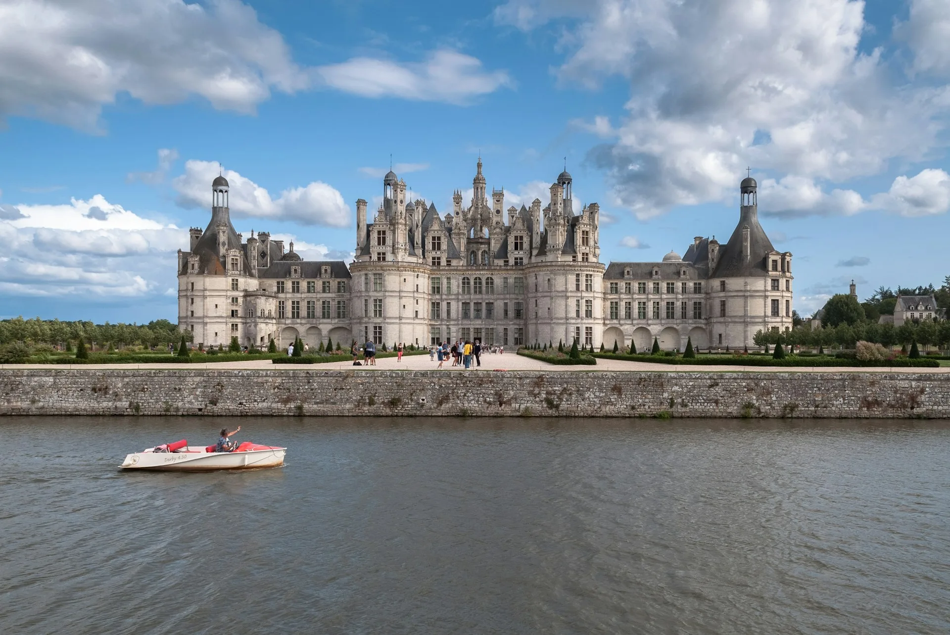 Chateau de Chambord roof architecture