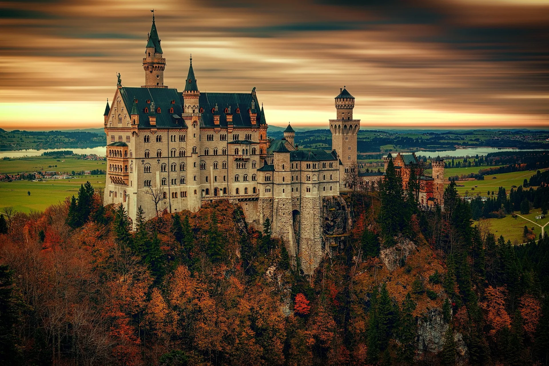 Fairy tale castle day on Day 6 of Germany Family Tour