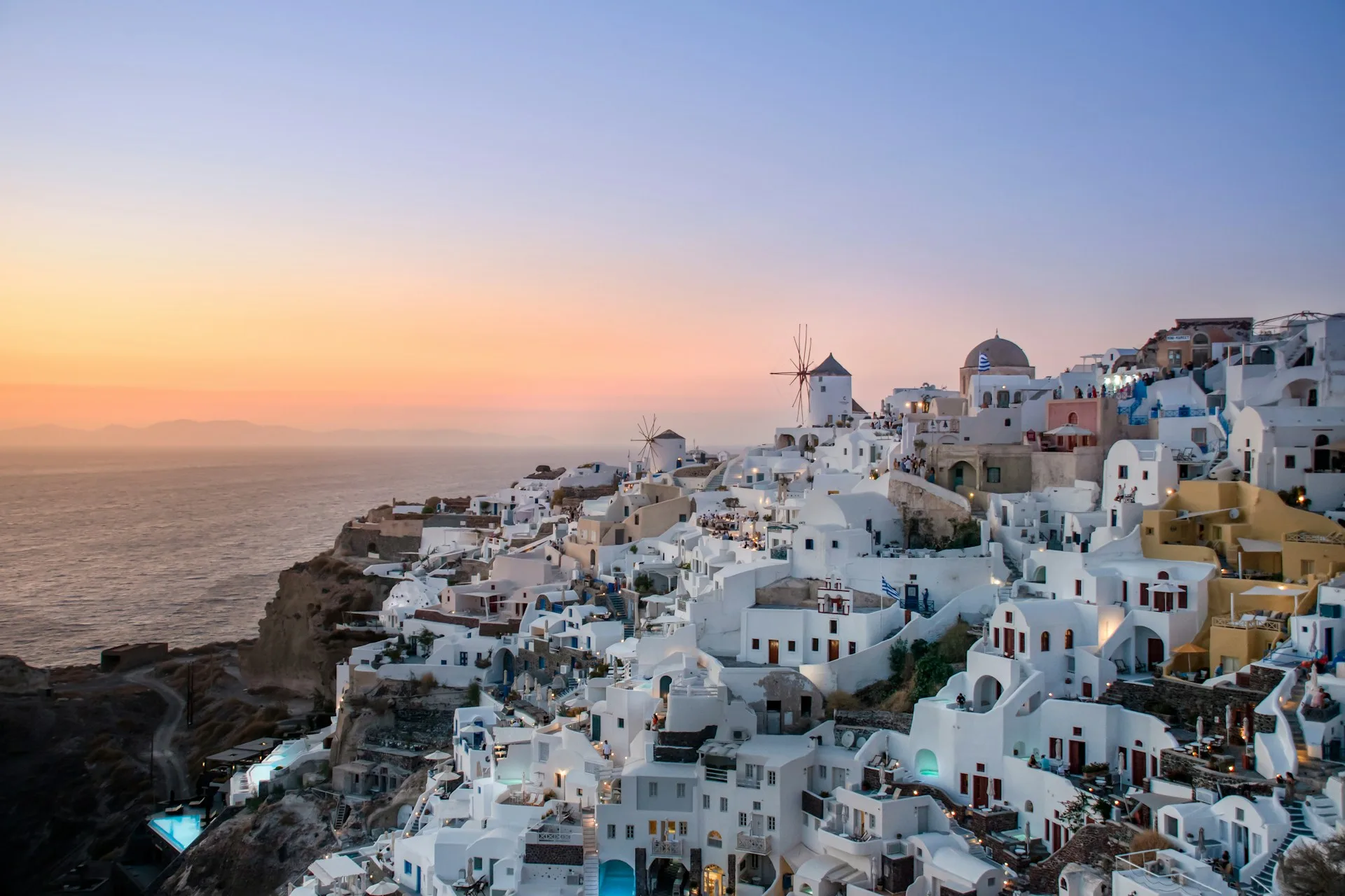 Ferry Journey to Santorini Island - Day 4 of Greece Family Tour