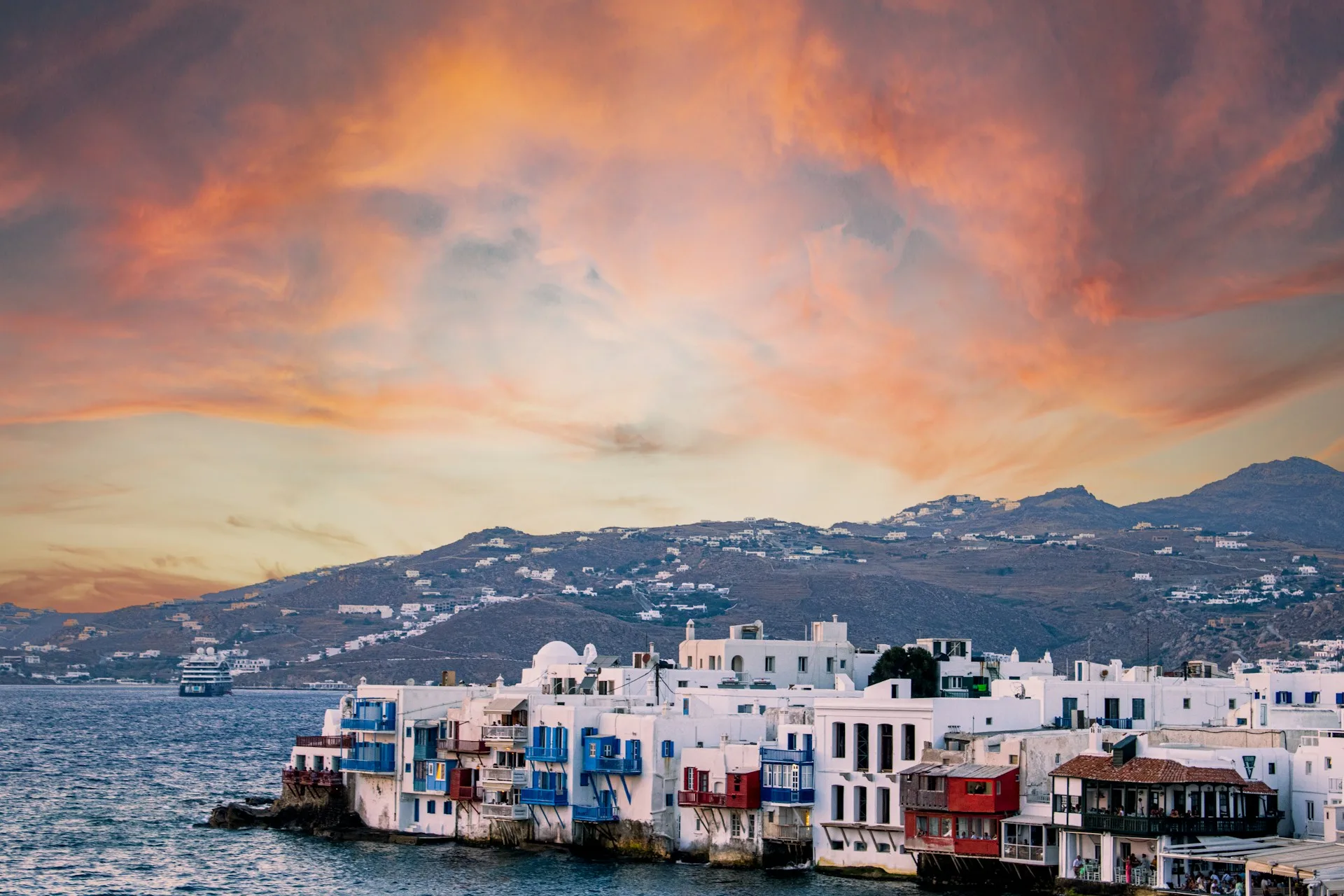 Mykonos Beach Day and Town Exploration - Day 8 of Greece Family Tour