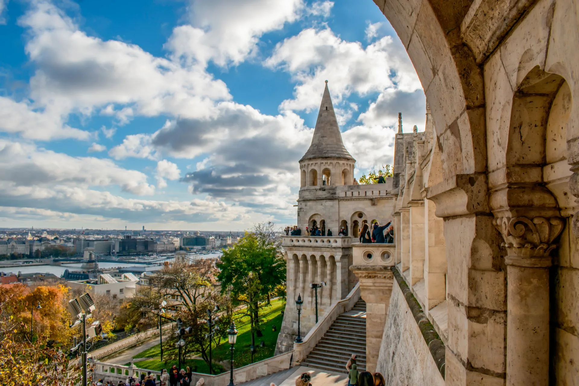 Fisherman's Bastion - Day 2 of Hungary Family Tour