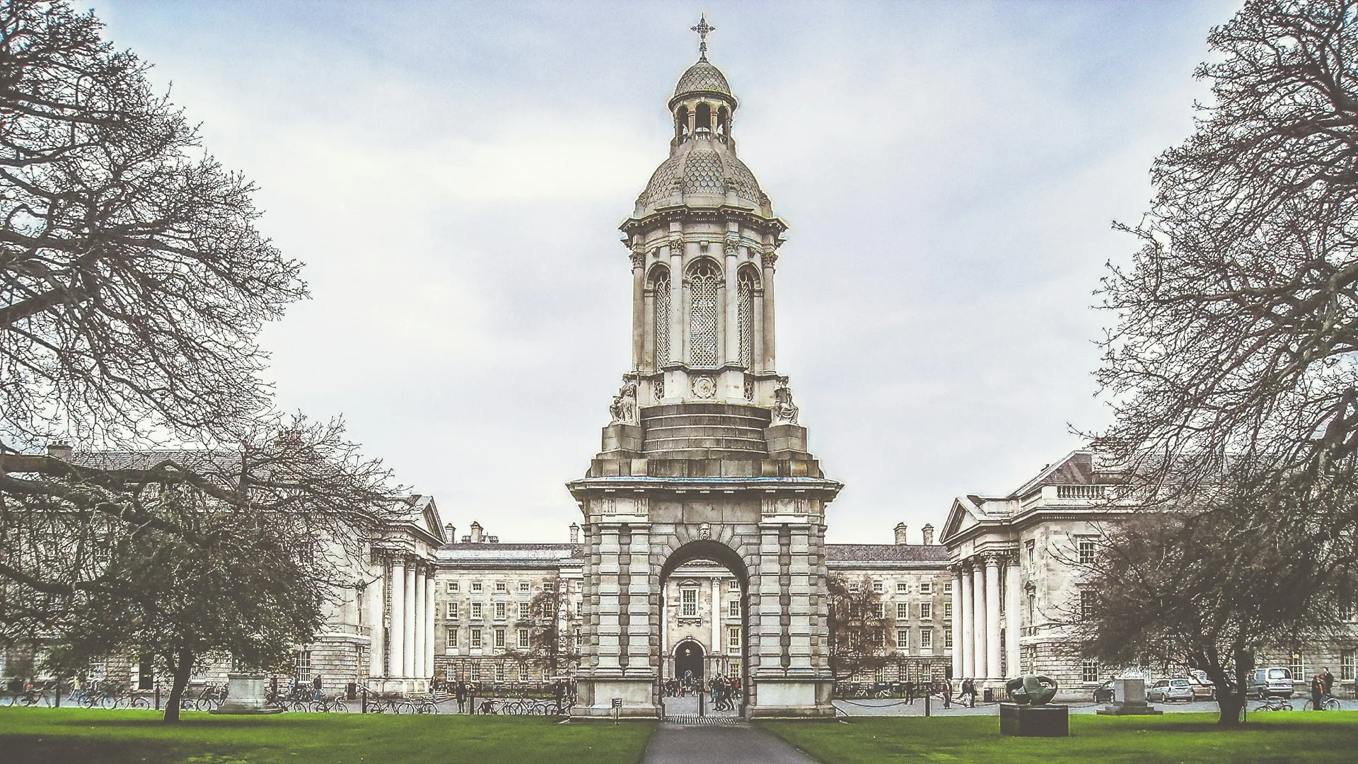 Dublin city exploration Trinity College and Ha'penny Bridge on Day 2 of Ireland Family Tour