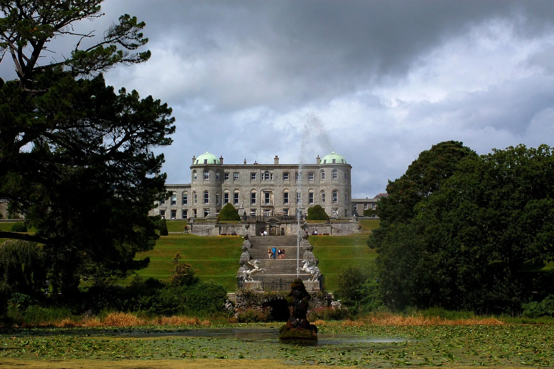 Wicklow Mountains Powerscourt Estate and Glendalough on Day 3 of Ireland Family Tour