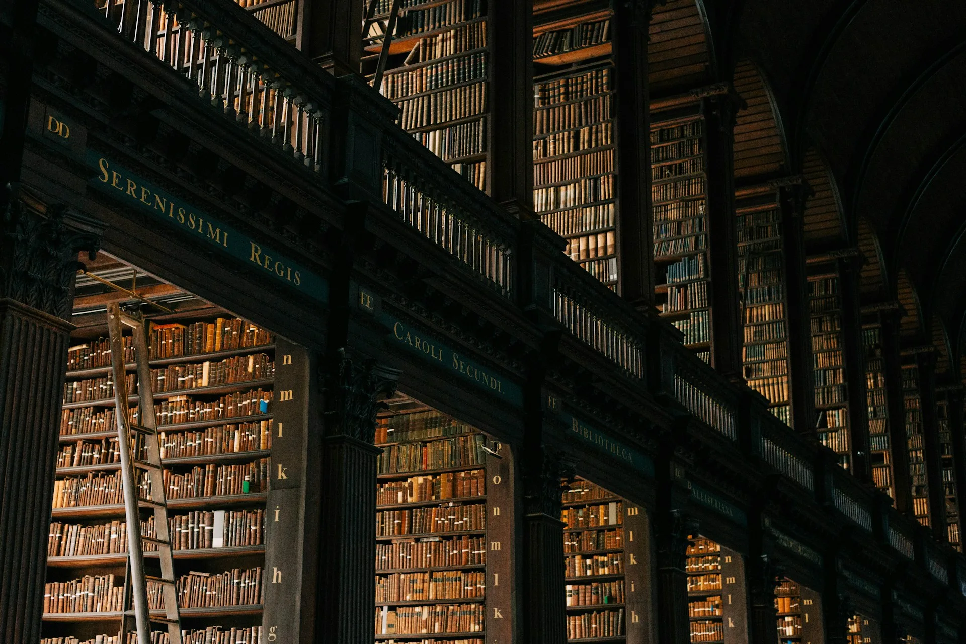 Trinity College Long Room library