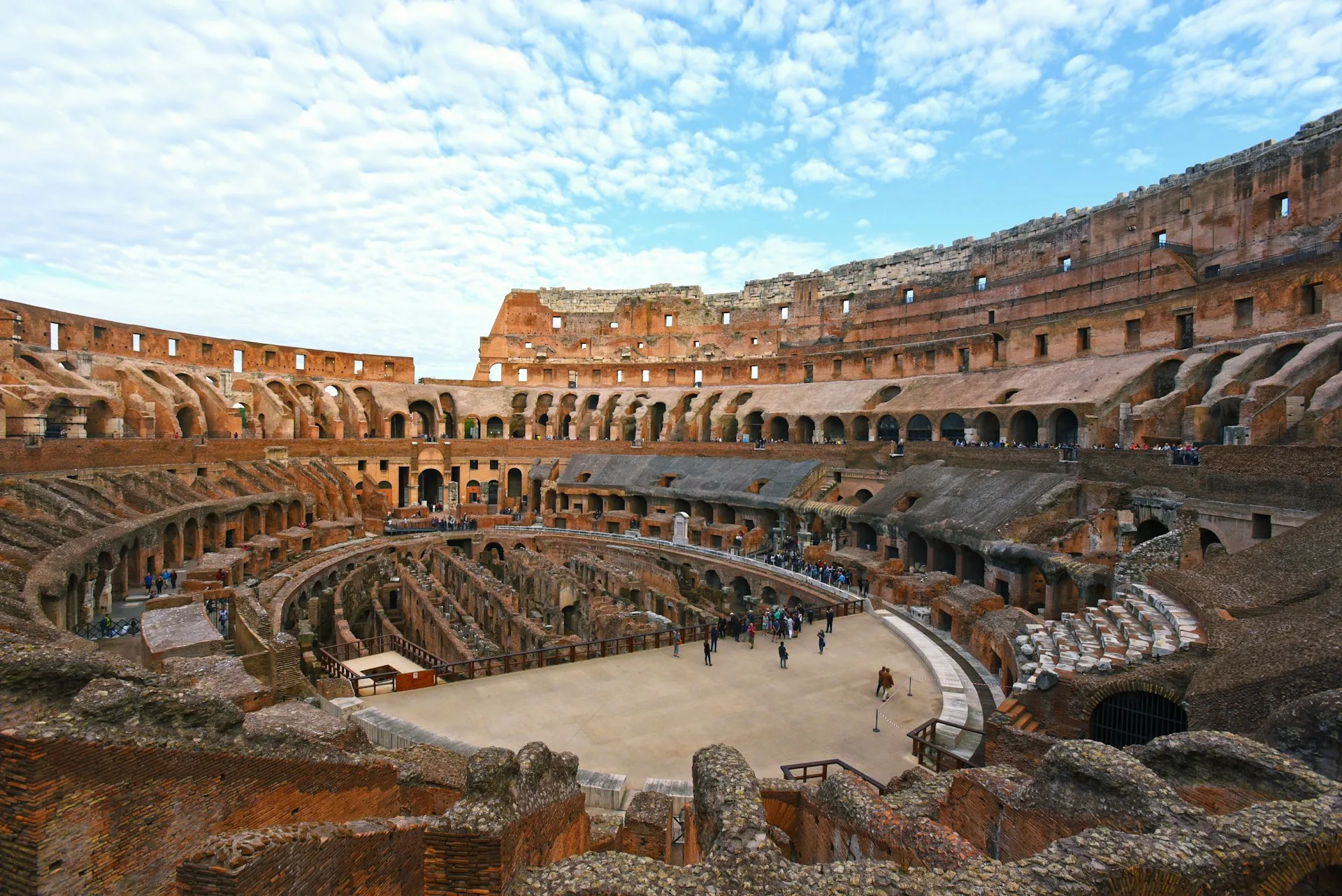 Colosseum and Roman Forum on Day 2 of Italy Family Tour