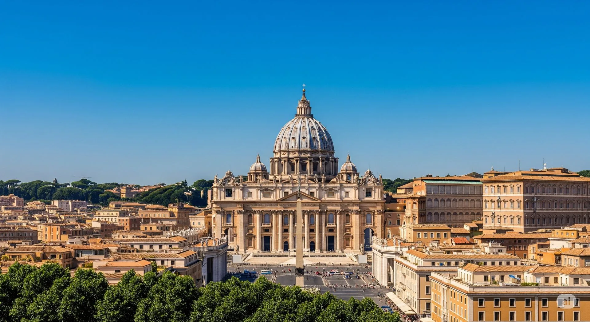 Vatican City and St. Peter's Basilica on Day 3 of Italy Family Tour