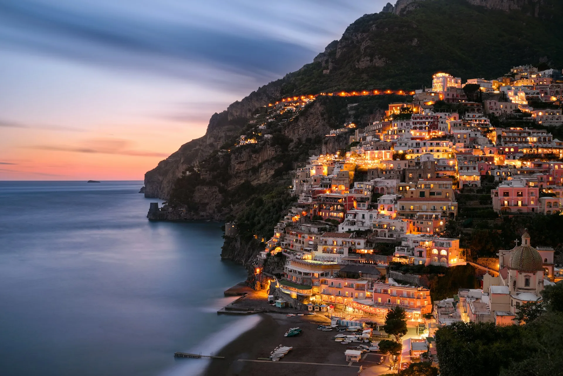 Journey to Amalfi Coast on Day 9 of Italy Family Tour