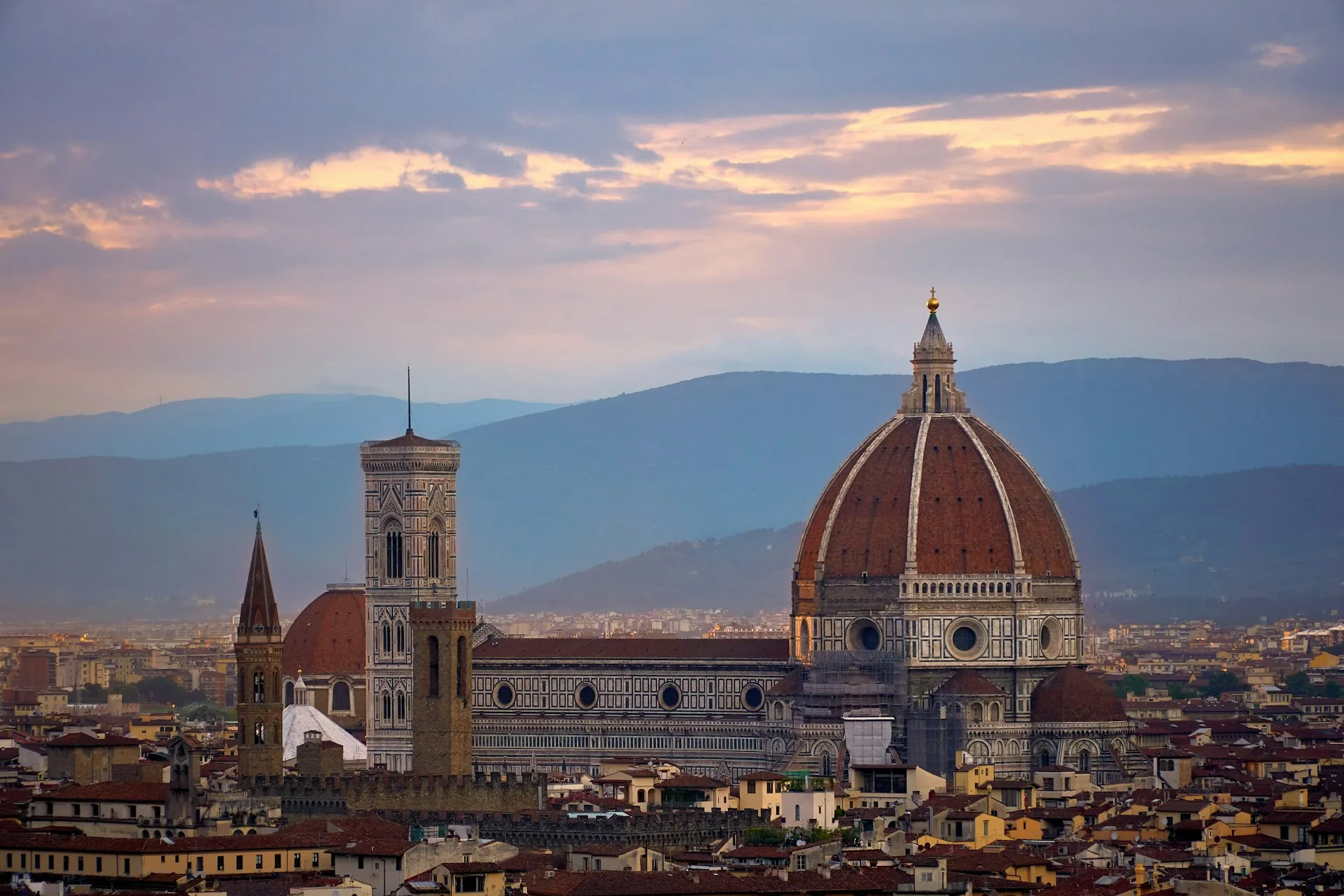 Panoramic view from Florence Cathedral dome