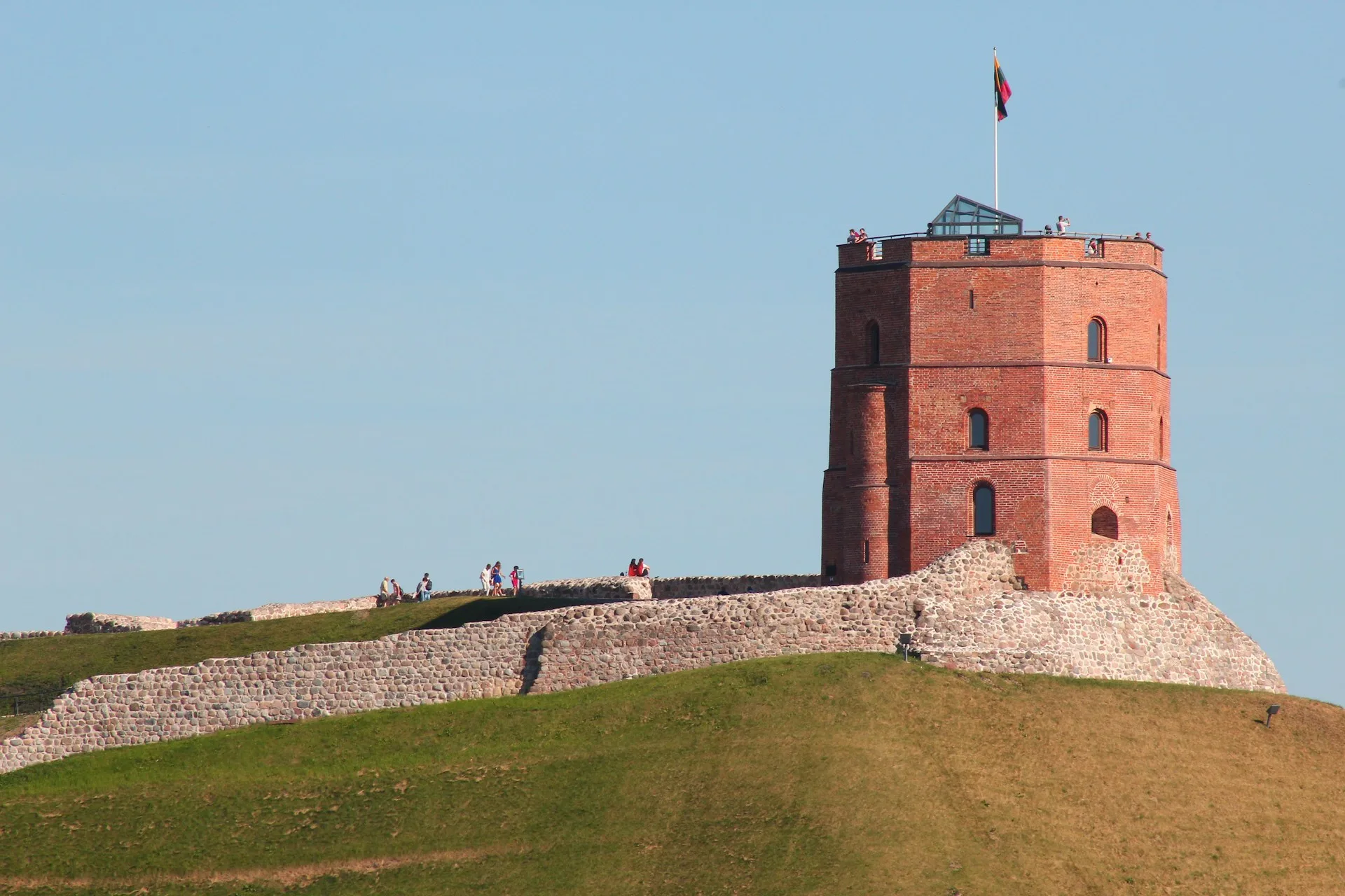 Gediminas Tower - Day 2 of Lithuania Family Tour