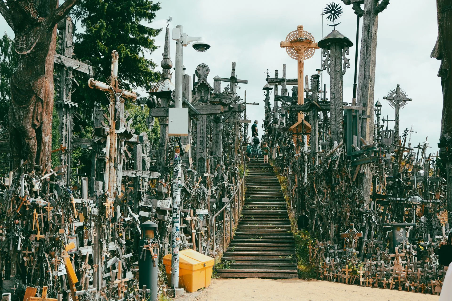 Hill of Crosses - Day 5 of Lithuania Family Tour