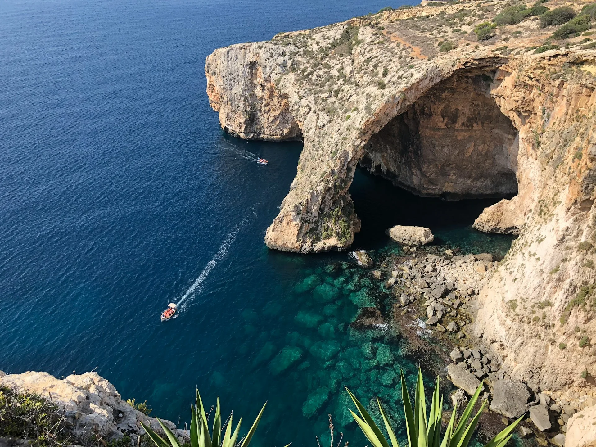 Blue Grotto - Day 5 of Malta Family Tour