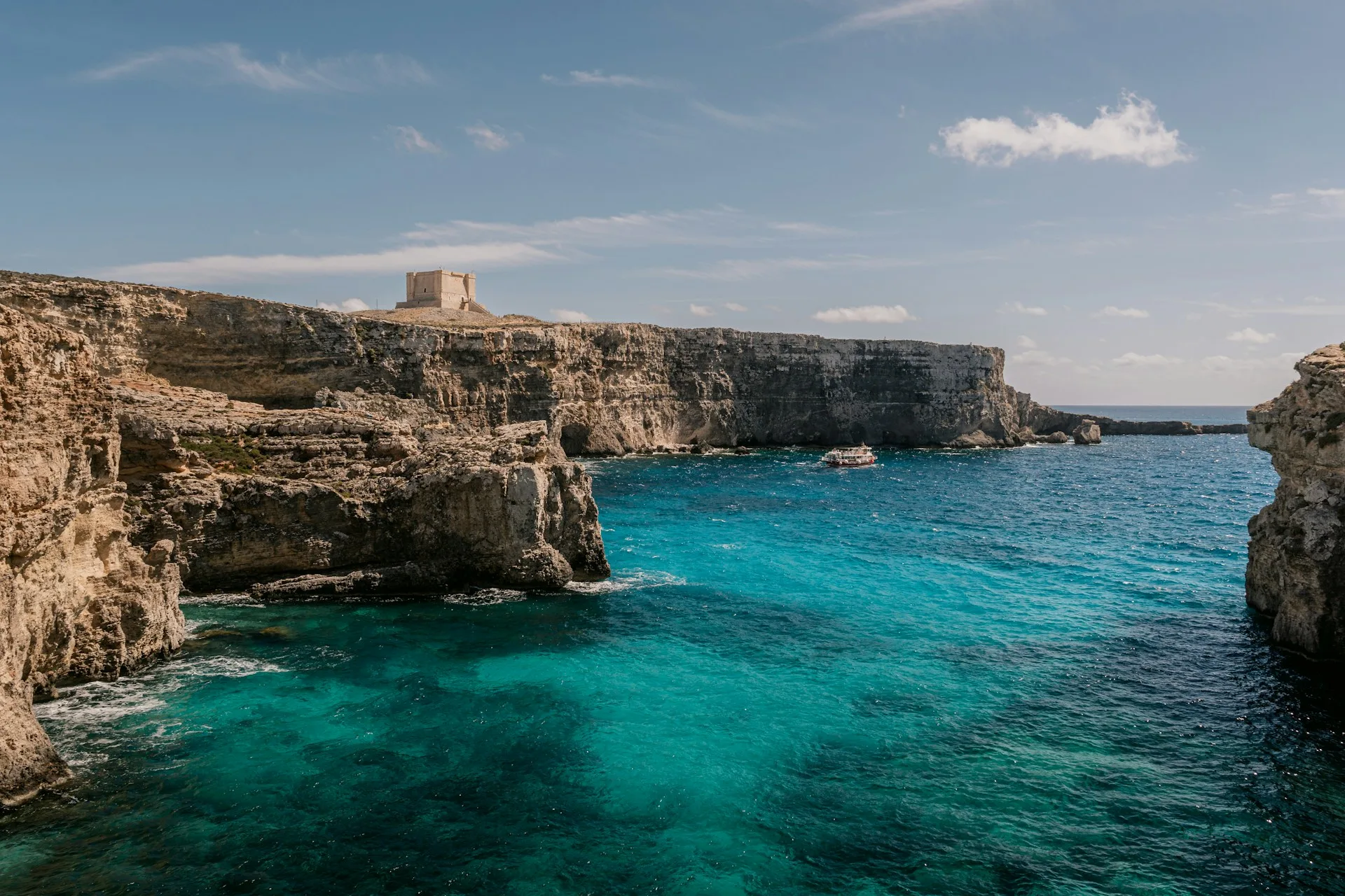 Blue Lagoon Comino - Day 8 of Malta Family Tour
