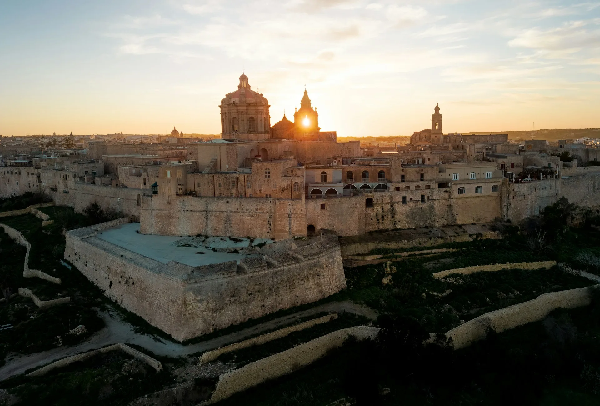 Mdina city walls