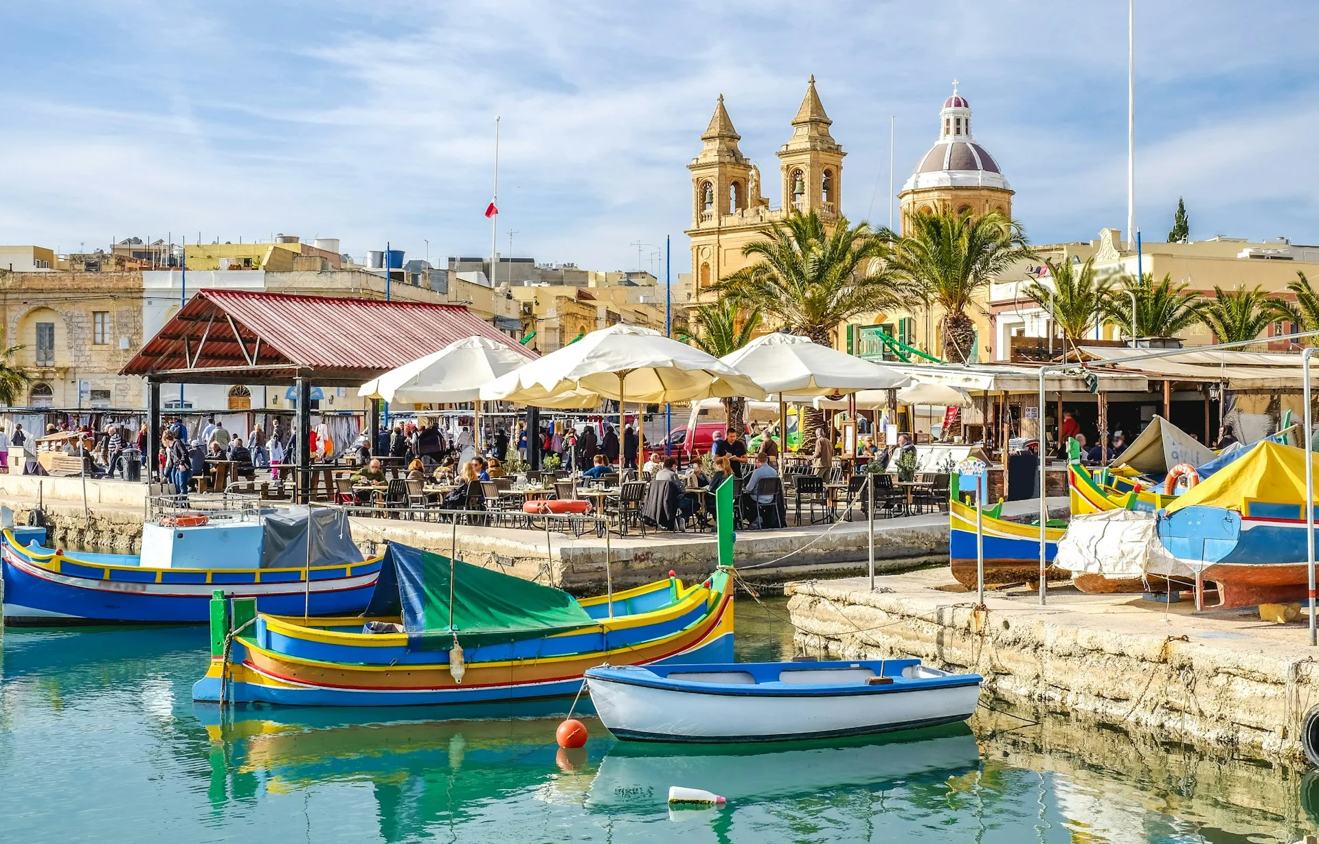 Marsaxlokk harbour