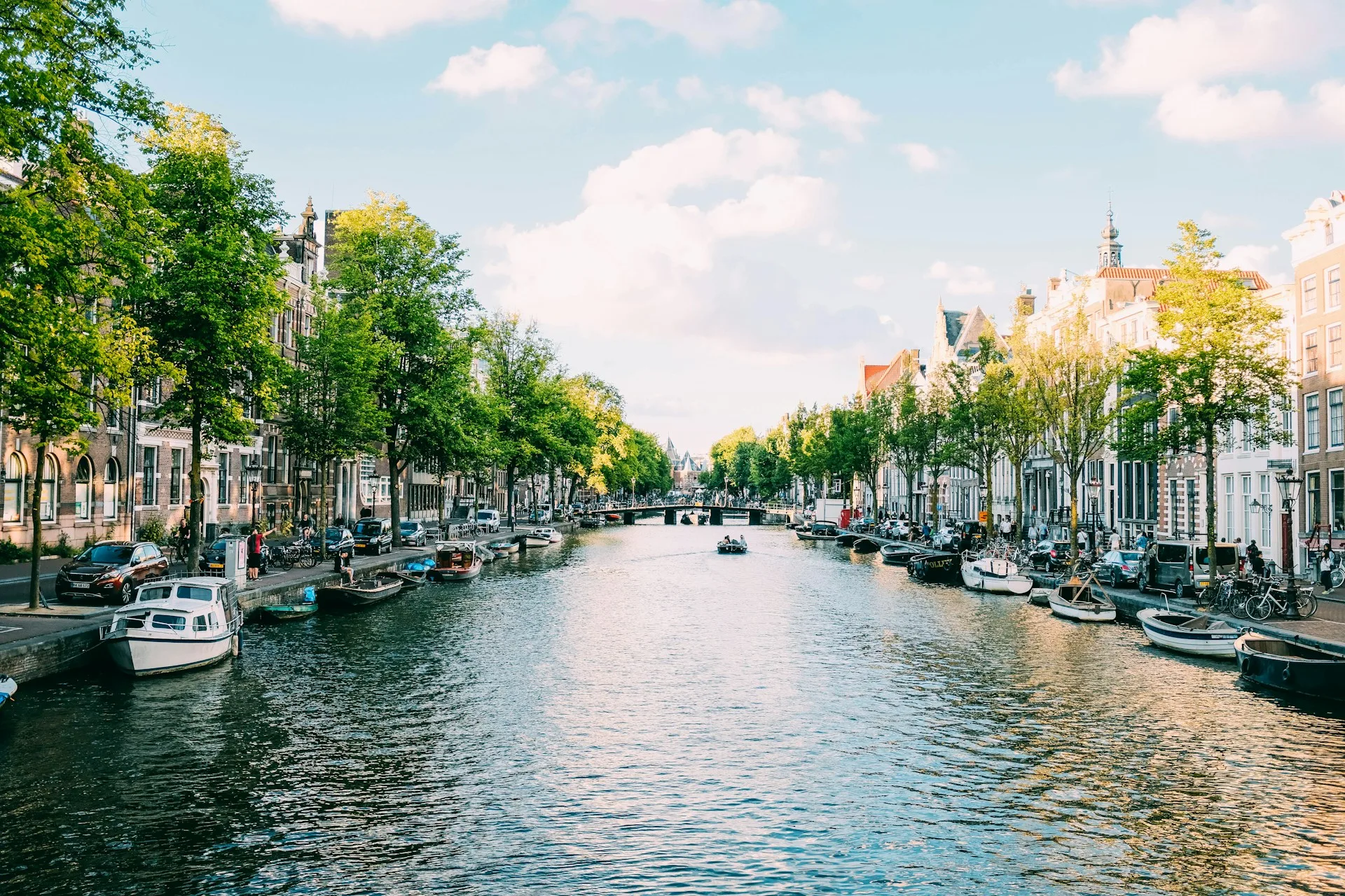 Amsterdam canal houses and bridges - Day 1 Arrival in Netherlands Family Tour Package