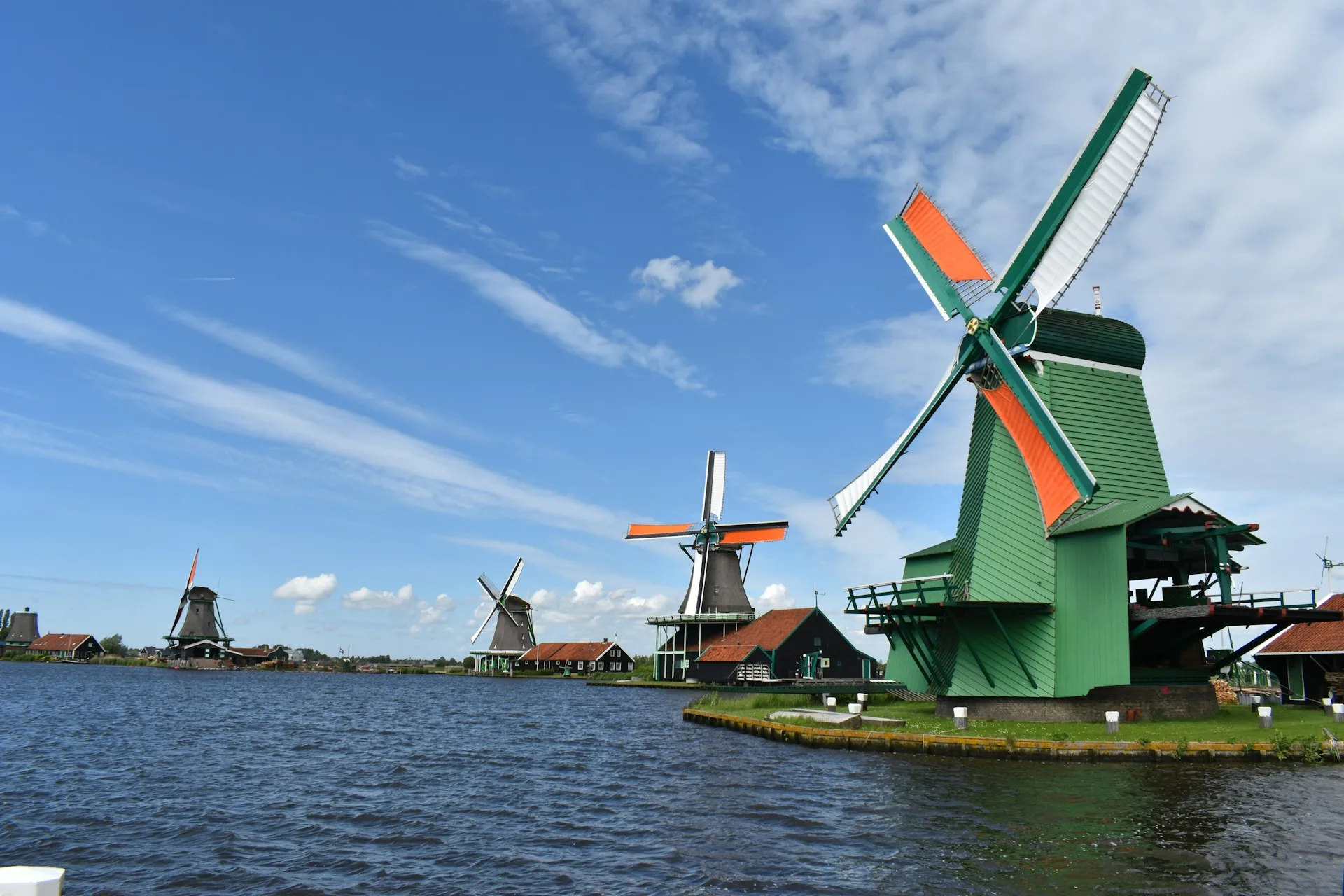 Zaanse Schans windmills and Volendam village - Day 3 of Netherlands Family Tour Package