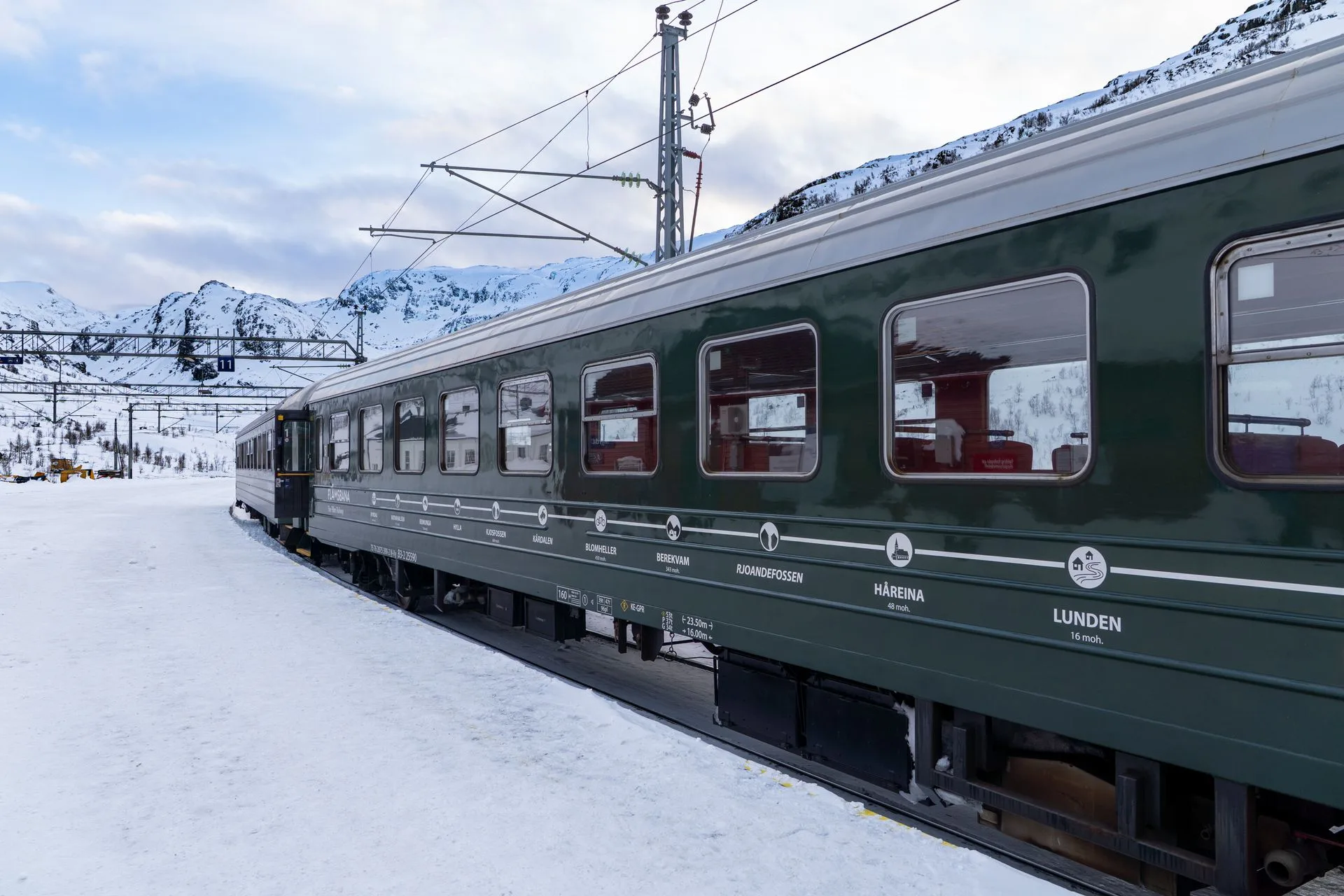 Flåm Railway experience on Day 4 of Norway Family Tour